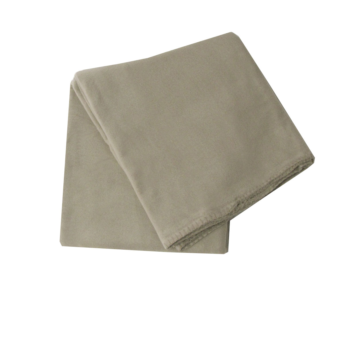 V442-BZO-THROW-SOLIDPOLAR-LATTE-RE-97871-00 180GSM Extra Large Polar Fleece Throw Blanket 150 x 200cm Latte - Image 1