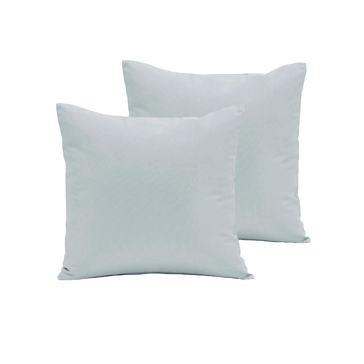 V442-END-PILLOWC-POLYCOTTON-ICEBLUE-EU-98774-00 Pair of Polyester Cotton European Pillowcases Ice Blue - Image 1