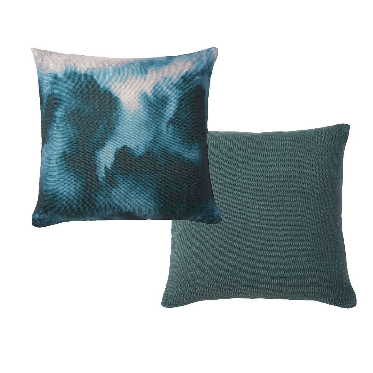 V442-HIN-CUSHION-STORM-BLUE-SQ-82740-00 Accessorize Storm Filled Cushion 50 x 50 cm - Image 1
