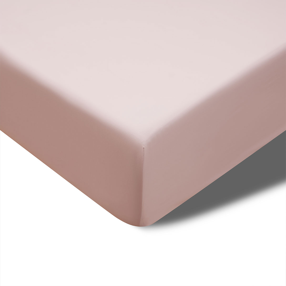 V442-HIN-FITTEDS-BAMBOOCOTTON40CM-BLUSH-KS-190197-00 Accessorize 400TC Blush Bamboo Cotton Fitted Sheet 40cm Wall King Single - Image 1