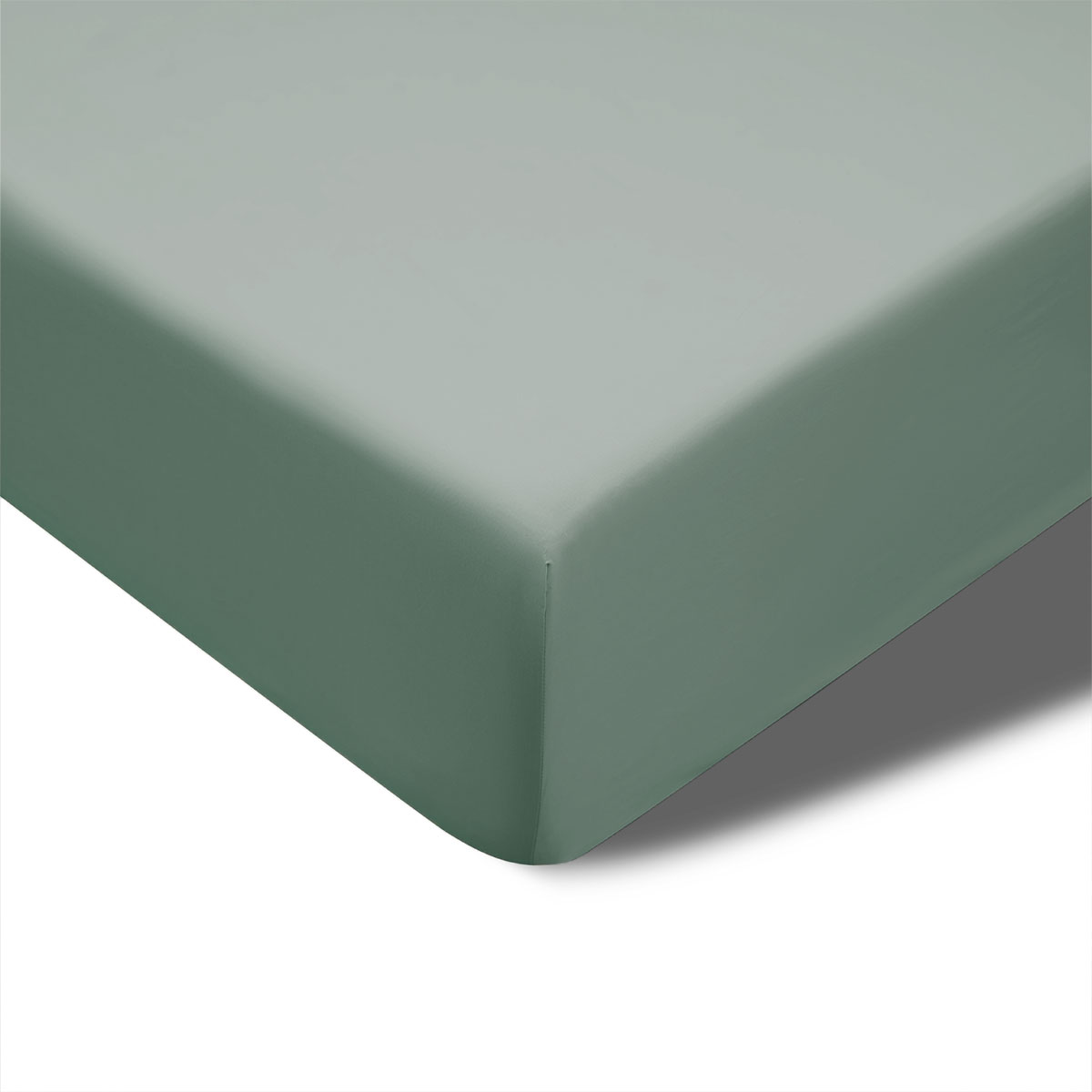 V442-HIN-FITTEDS-BAMBOOCOTTON40CM-SAGE-KI-190188-00 Accessorize 400TC Sage Bamboo Cotton Fitted Sheet 40cm Wall King - Image 1