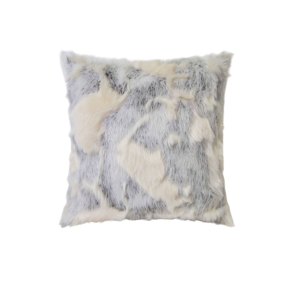 V442-IDC-CUSHION-ARCTIC-CREAM-SQ-78300-00 J Elliot Home Arctic Luxury Faux Fur Filled Cushion 50 x 50cm - Image 1