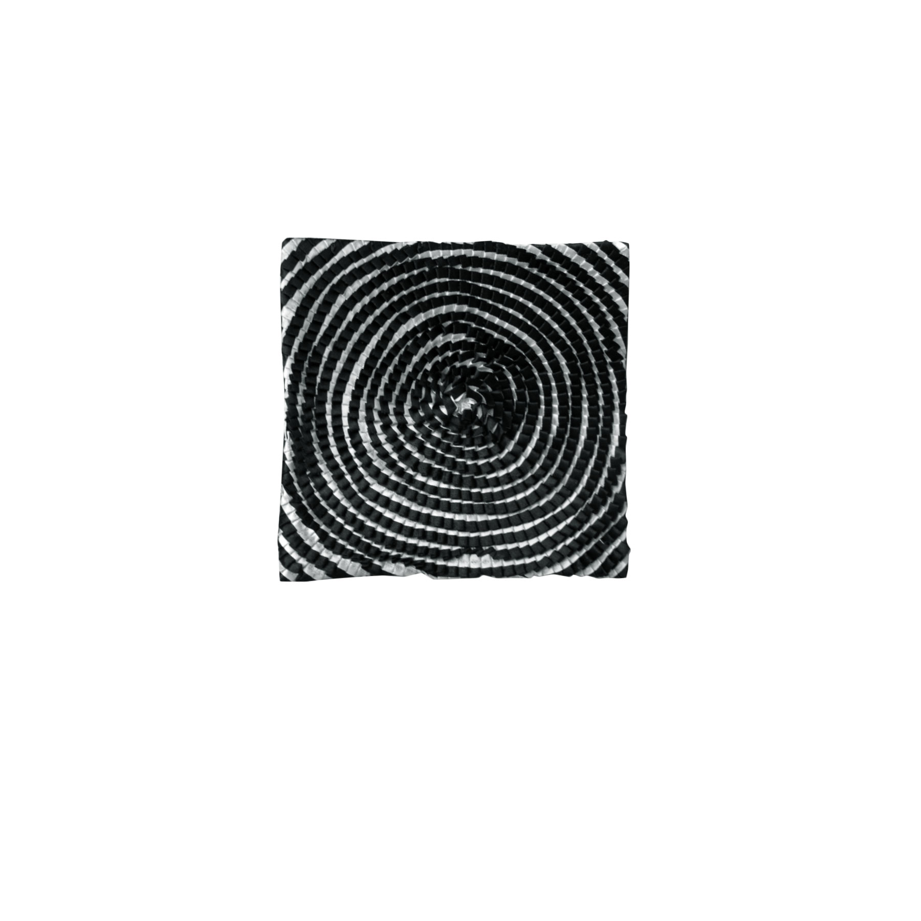 V442-IDC-CUSHIONC-MAGNUM-BLACK-SQ-78230-00 Small Designed Square Cushion Cover 30 x 30 cm Magnum - Image 1