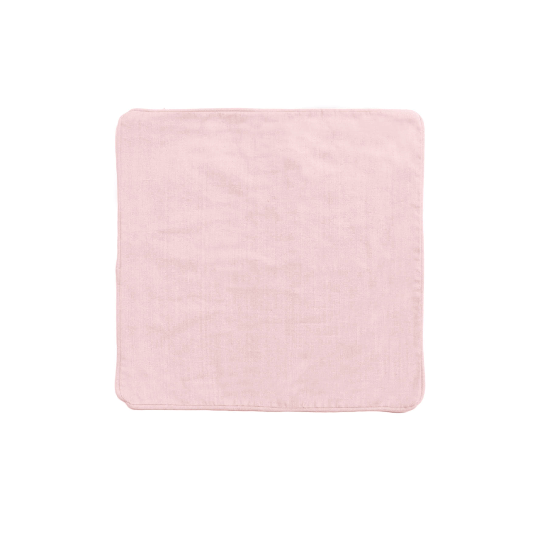 V442-IDC-CUSHIONC-PANAMA-PINK-SQ-78485-00 IDC Homewares Panama 100% Cotton Cushion Cover Pink - Image 1