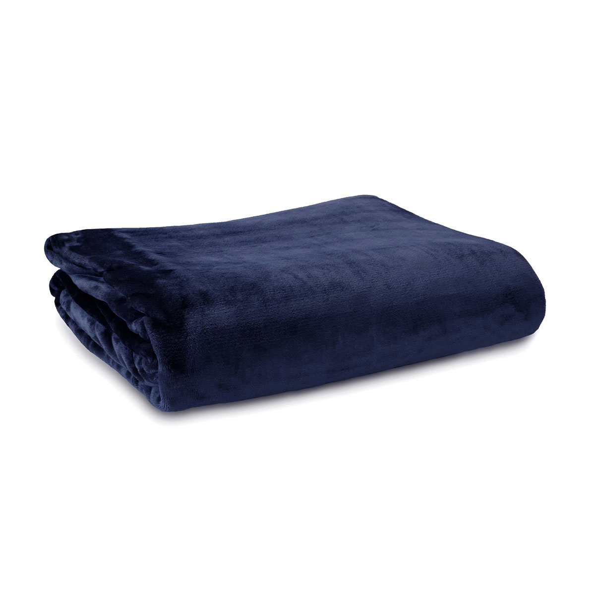 V442-INT-BLANKET-LUCIA-NAVY-QS-141490-00 Ardor Lucia Luxury Push Blanket Navy Queen - Image 1