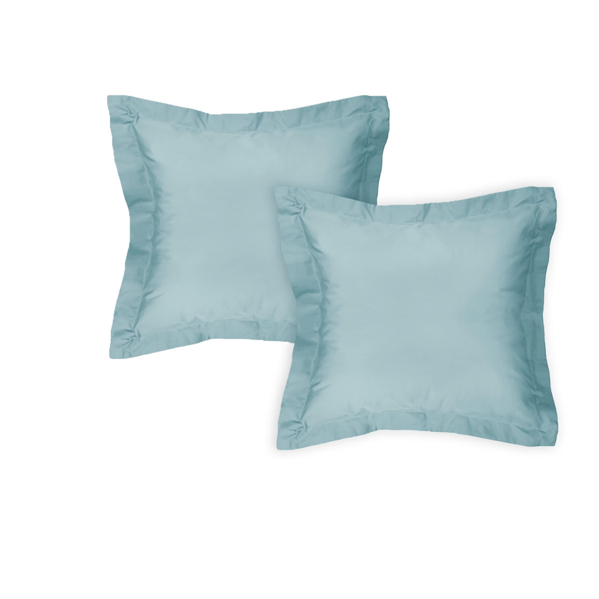 V442-INT-PILLOWC-300TCPAIR-DENIM-EU-202877-00 Algodon Pair of 300TC Cotton European Pillowcases Denim - Image 1