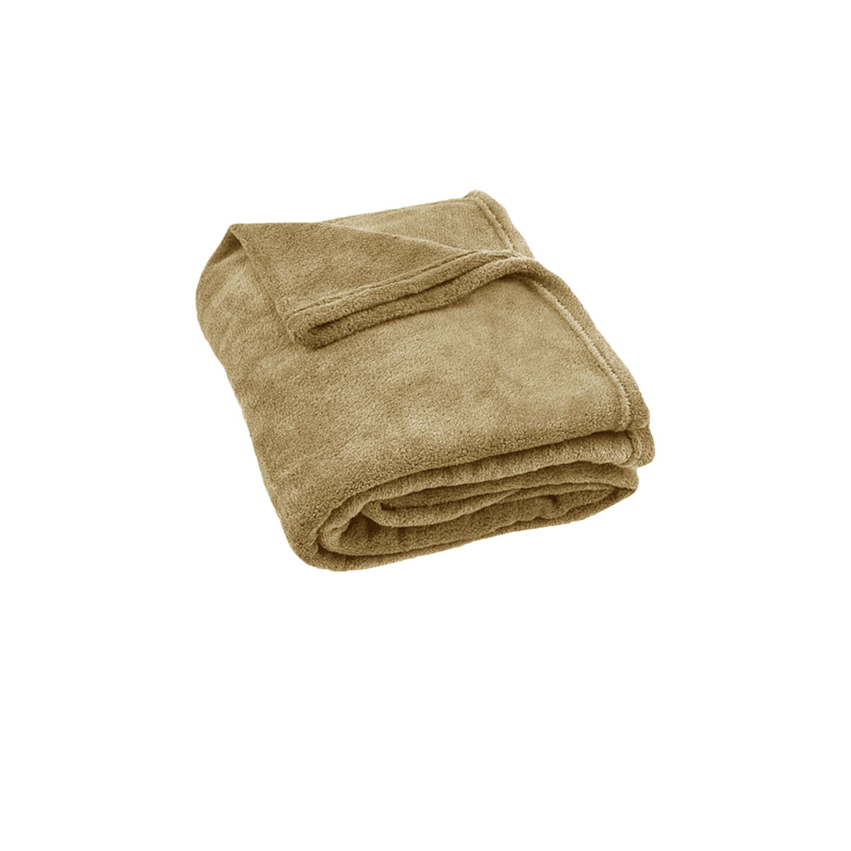 V442-JTC-THROW-URBAN-LATTE-RE-145692-00 240GSM Urban Ultra Soft Coral Fleece Throw Rug 120 x 150cm Latte - Image 1