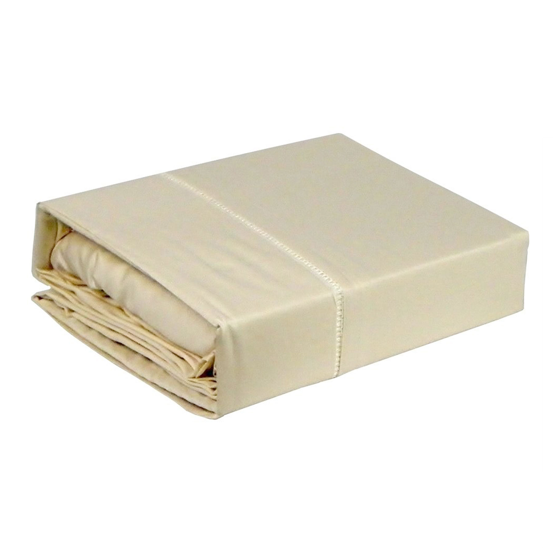 V442-KIT-SHEETS-400TCBAMBOO-EGGNOG-QS-150931-00 Ramesses 400TC Bamboo/Cotton Sheet Set Eggnog QUEEN - Image 1
