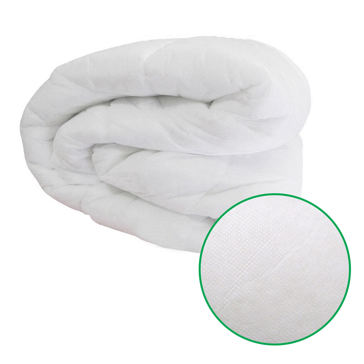 V442-STR-QUILT-250GSMSUMMER-WHITE-SB-209129-00 250GSM Australian Made Summer Quilt Single - Image 1