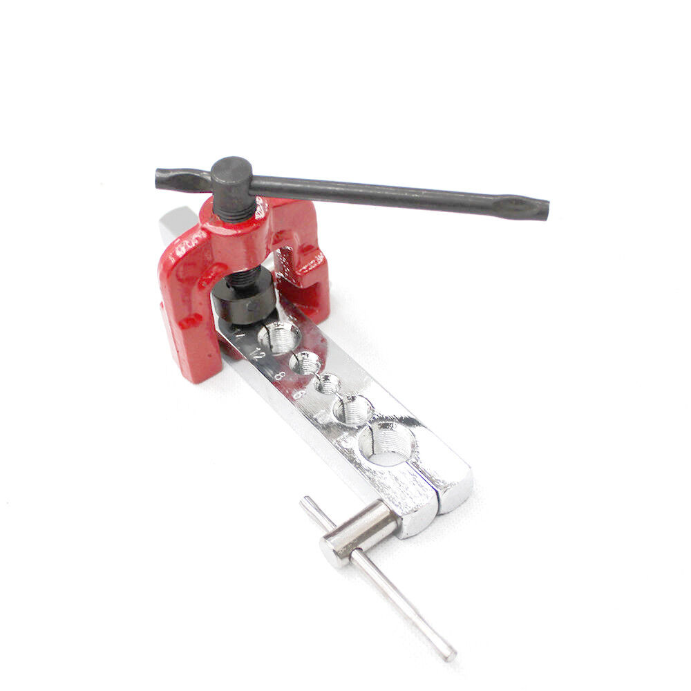 V465-16029-85460-00 2 Piece Flaring Tool Tubing Pipe Flaring Dies Tool Kit Air Brake Line Bar Flare - Image 1