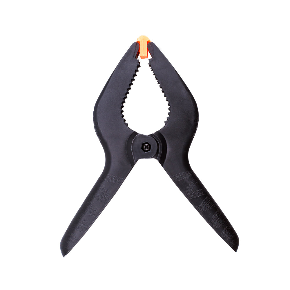 V465-62046-AU-2-85476-00 4Pc 9'' Strong Spring Clamps Heavy Duty Nylon Clip Quick Grip Black Large Size - Image 1