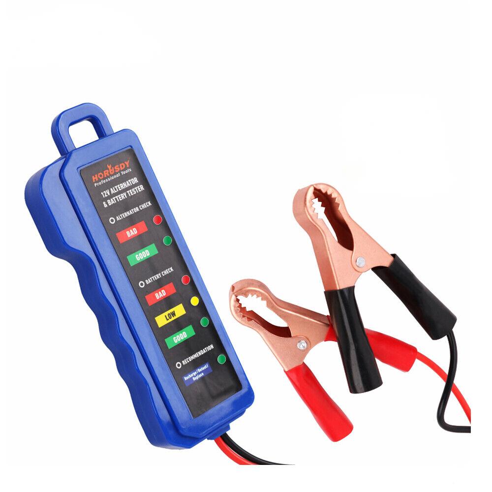 V465-97554-85378-00 Digital 12V Alternator Battery Tester Car Load Tester Automotive Voltage Check - Image 1