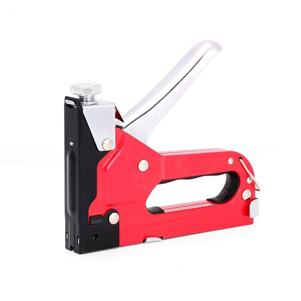 V465-TN50067J-D-189446-00 Heavy Duty Staple Gun Set 2in1 Stapler + 1500Pc Staples Tacker Hand Fastener Tool - Image 1