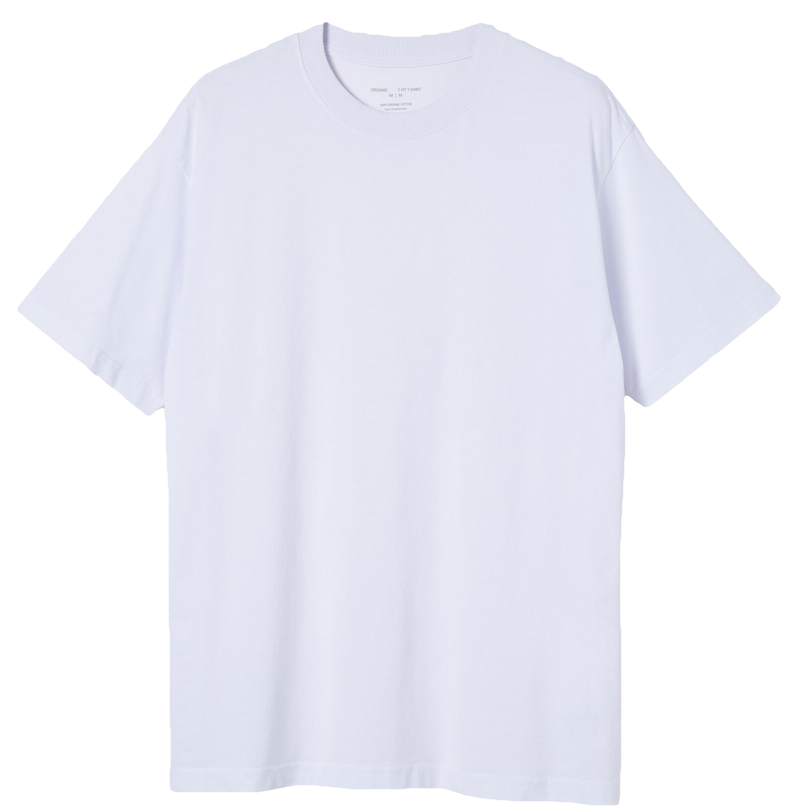 V474-613171-100306-00 Adult 100% Cotton T-Shirt Unisex Men's Basic Plain Blank Crew Tee Tops Shirts, White, 3XL - Image 1