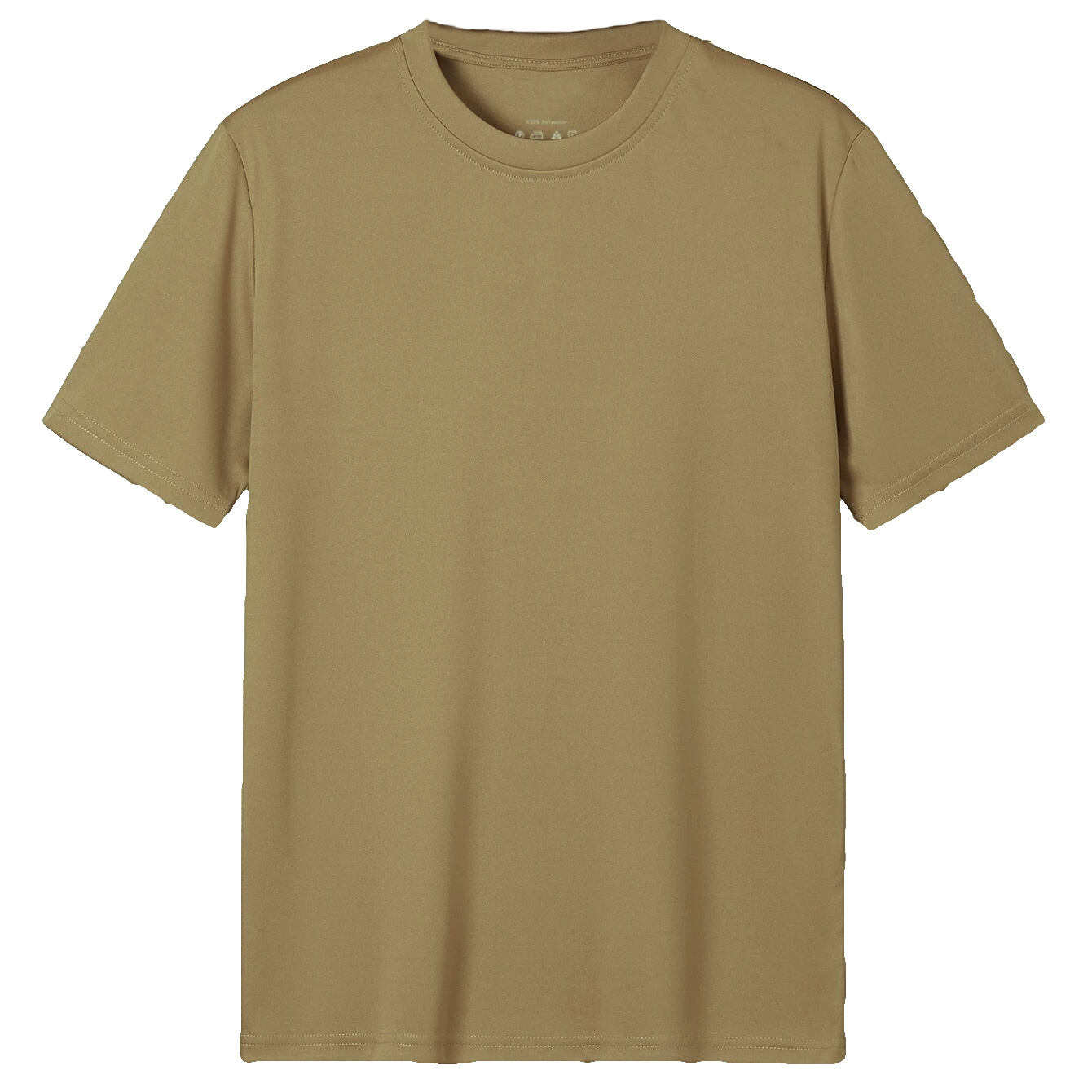 V474-628059-100342-00 Adult 100% Cotton T-Shirt Unisex Men's Basic Plain Blank Crew Tee Tops Shirts, Copper, M - Image 1