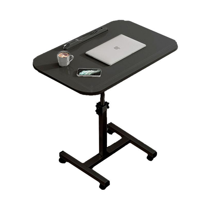 V488-TBFRL-BK-88679-00 Movable lifting computer table bedside portable table (BLACK) - Image 1