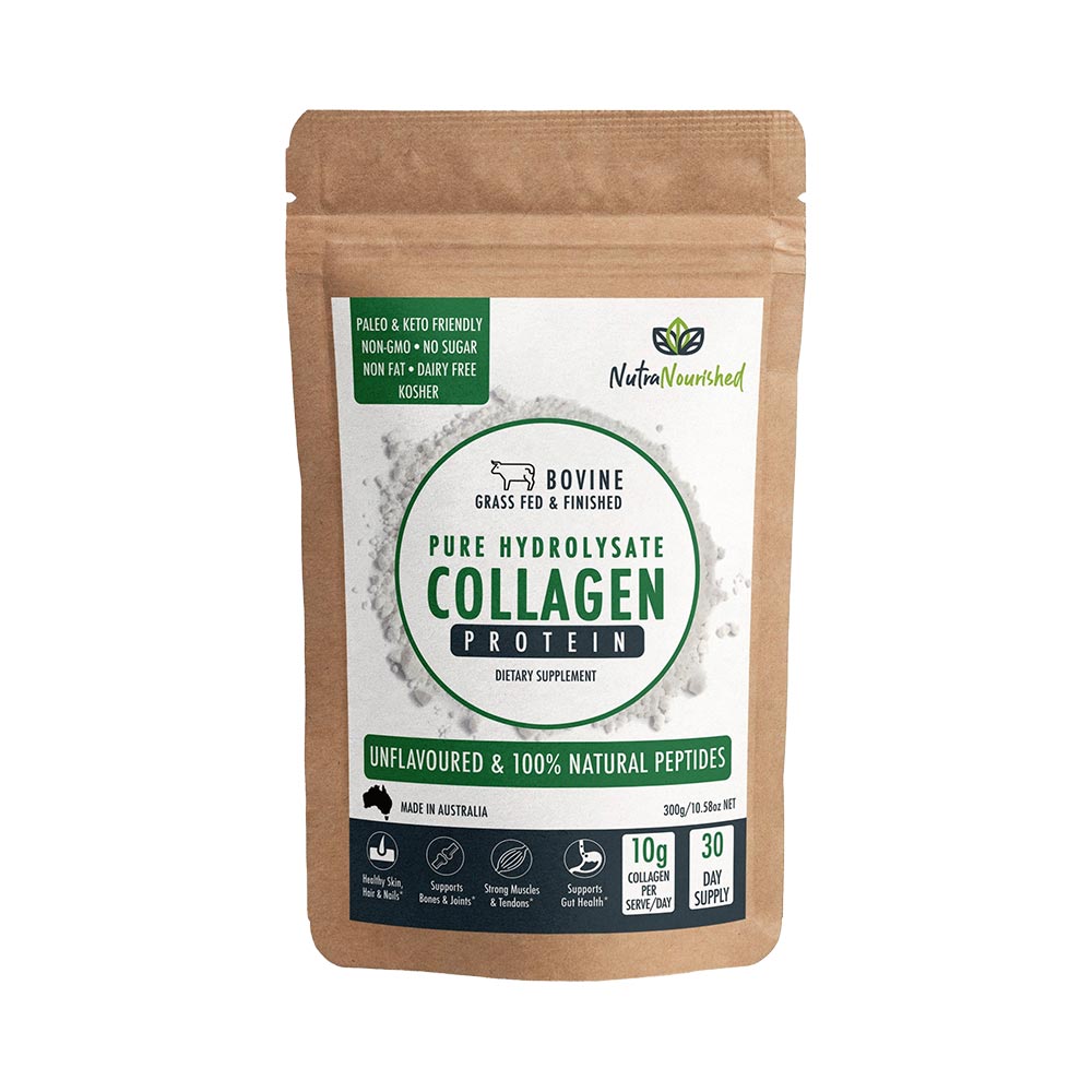V497-COLLAGEN-BOVINE-300G-202506061518-00 Collagen Powder Tasteless & Unflavoured - 300g - Image 1