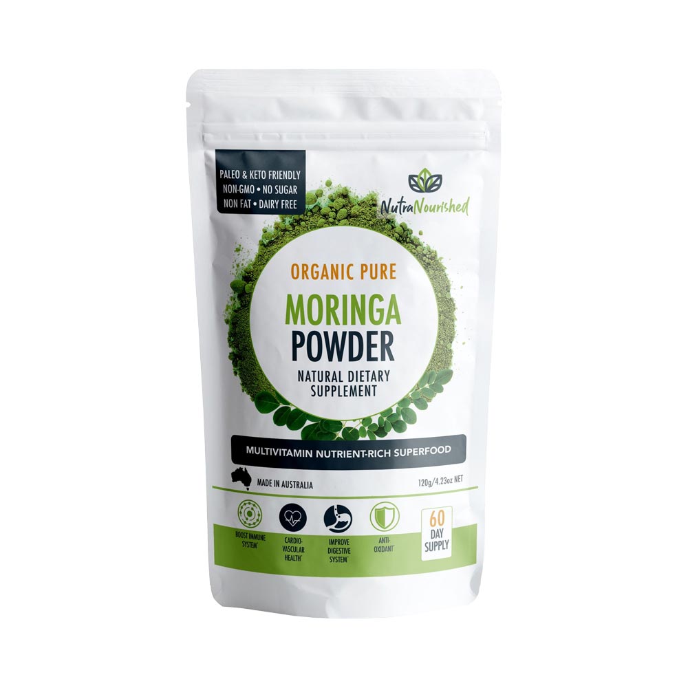 V497-MORINGA-POWDER-120-202506091658-00 Organic Pure Moringa Leaf Powder 120g - Image 1