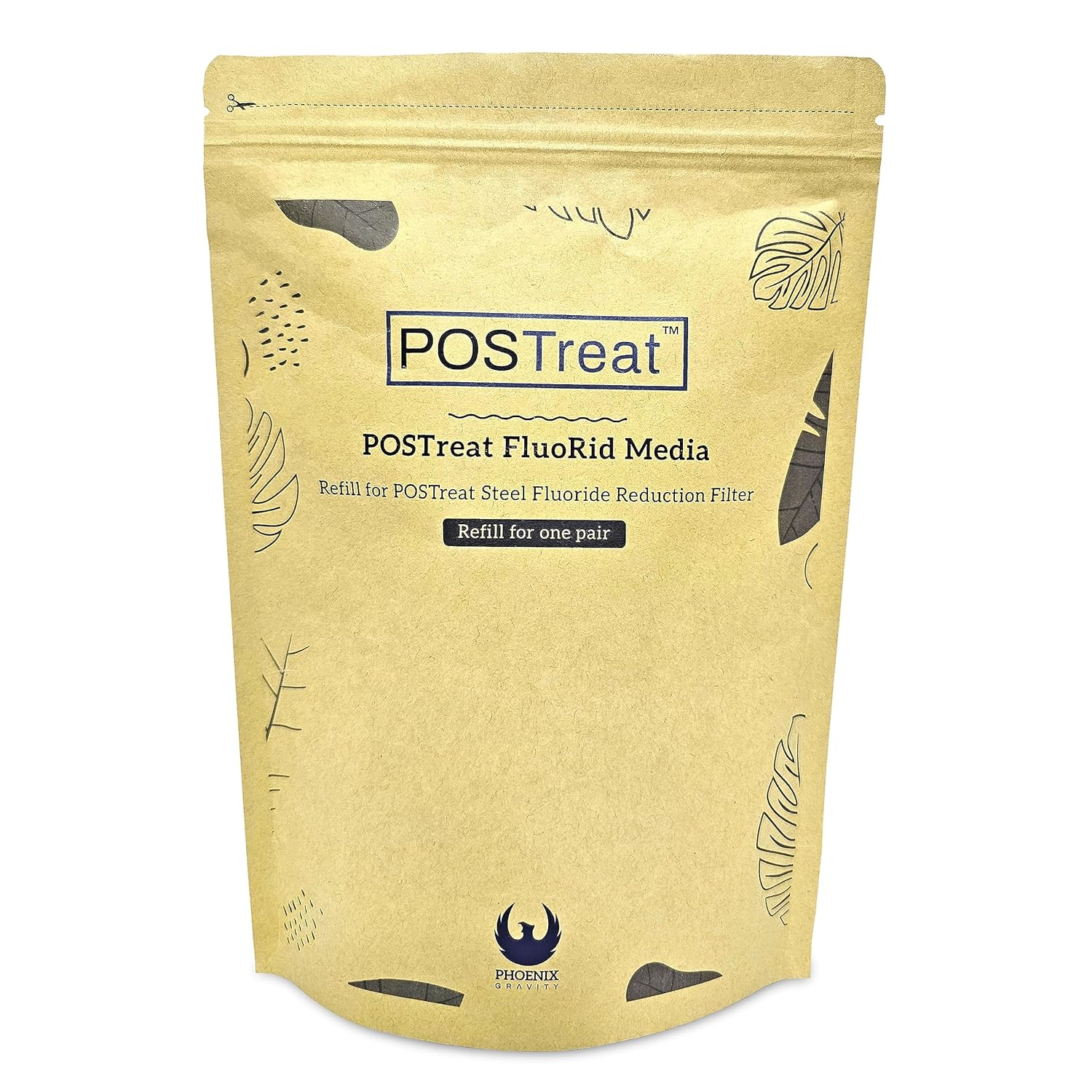 V502-PTSFRRL-202503181005-00 POSTreat FluoRid Media Refill -Fluoride Filter Media-Phoenix Gravity - Image 1