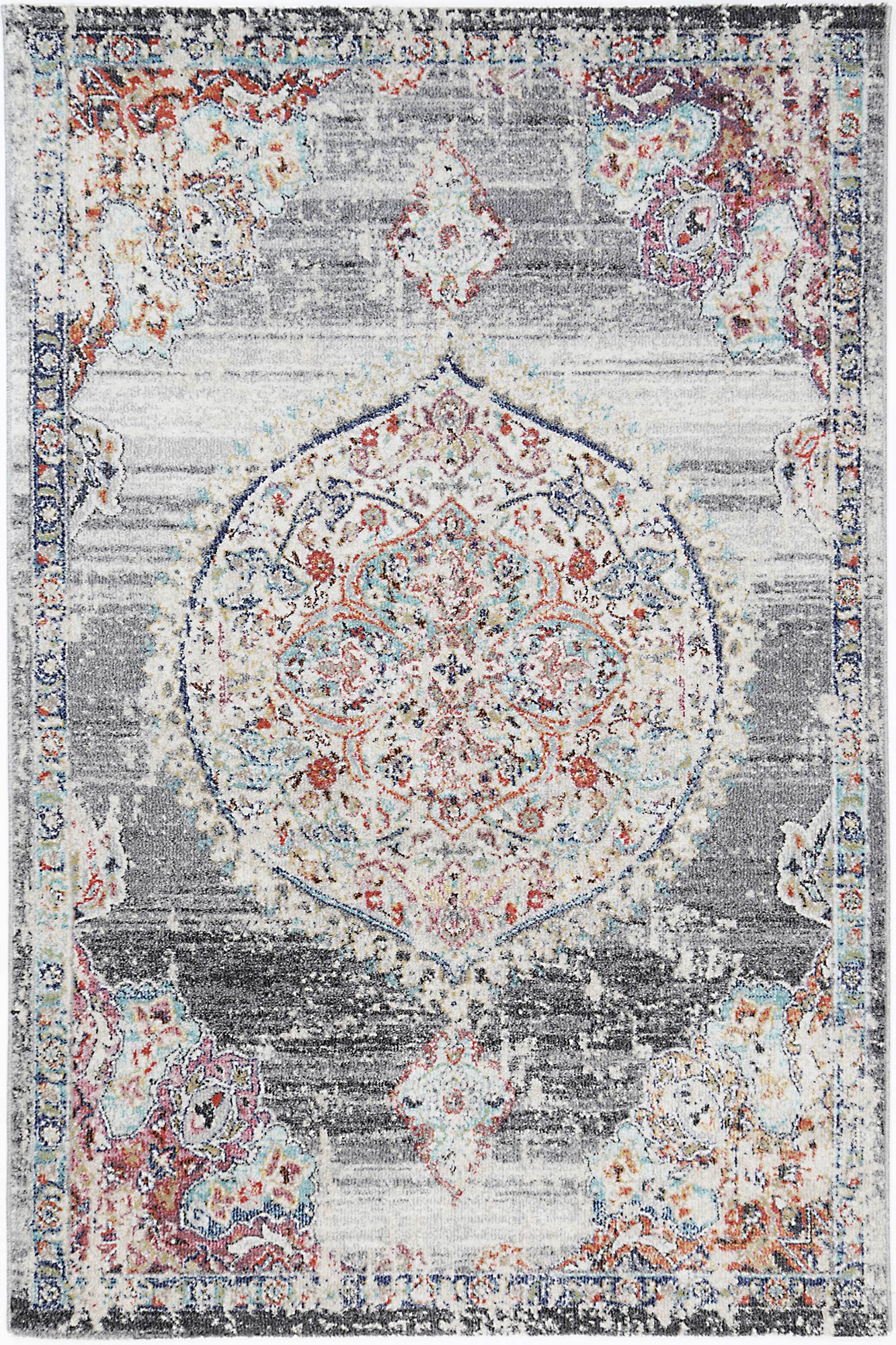 V516-SALS16020042095-140415-00 hollow-medalion-transitional-grey-rug 160x230 - Image 1
