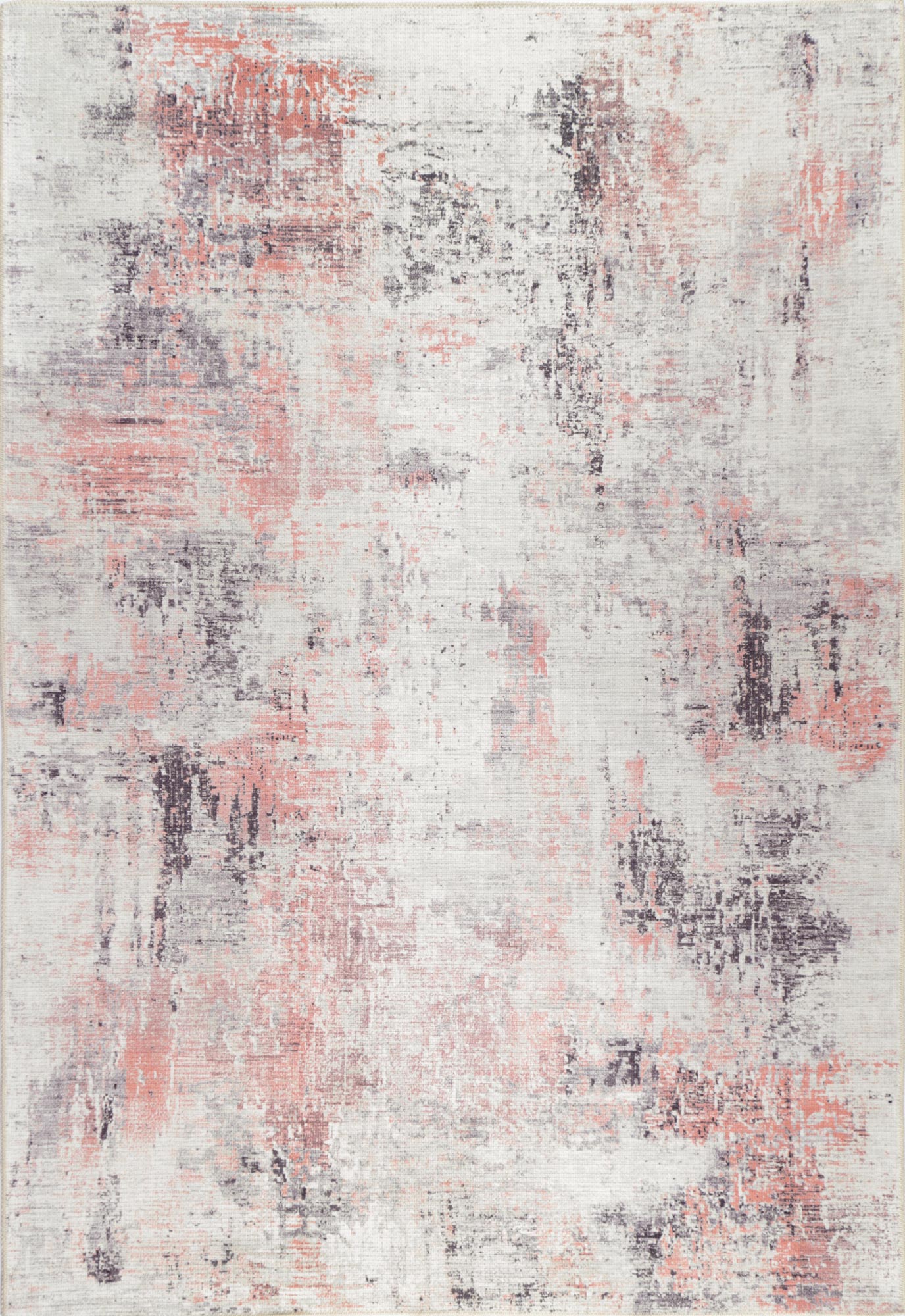 V516-VINT200152521-140356-00 vintage-crown-charles-ivory-blush-distressed-vintage-rug 200x290 - Image 1