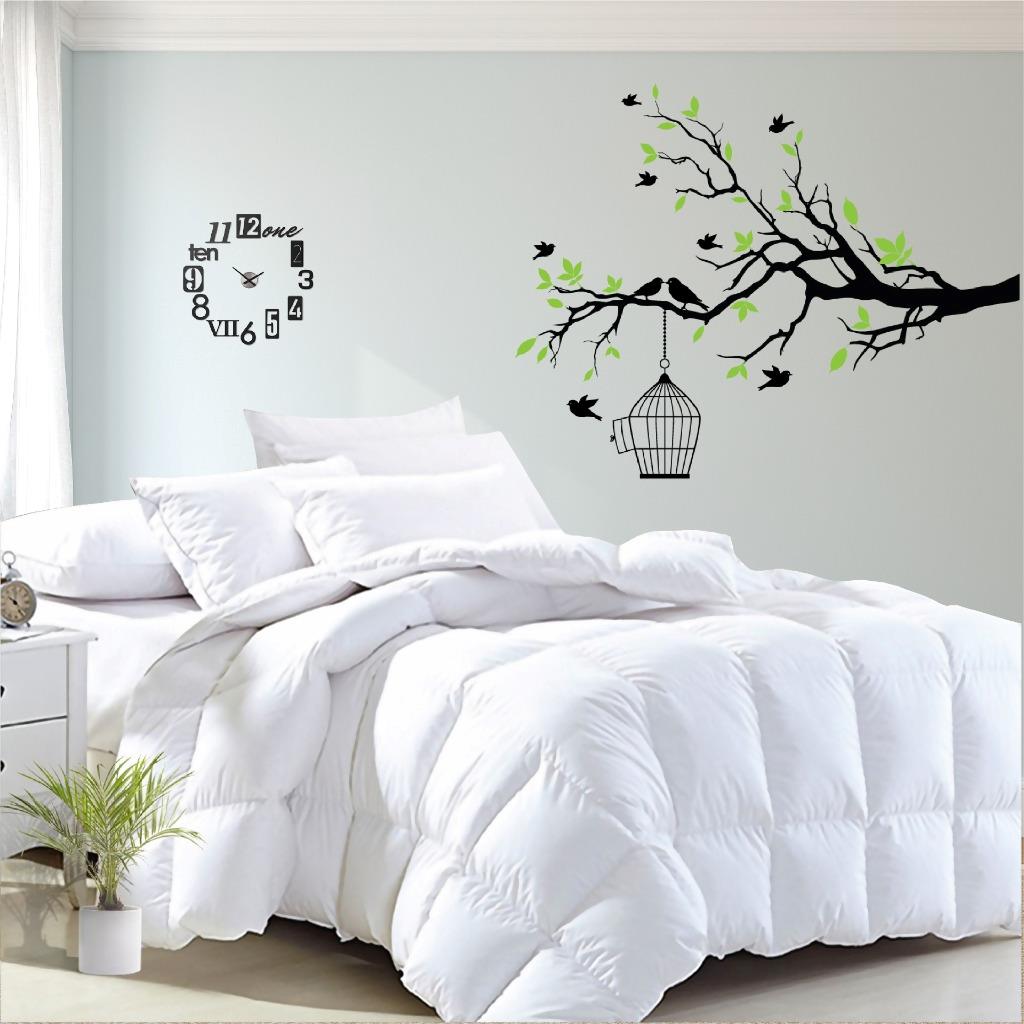 V535-200G-BAMBOO-QUILT-D-155325-00 Luxor Australian Made Summer 200GSM Bamboo Blend Quilt Double - Image 1