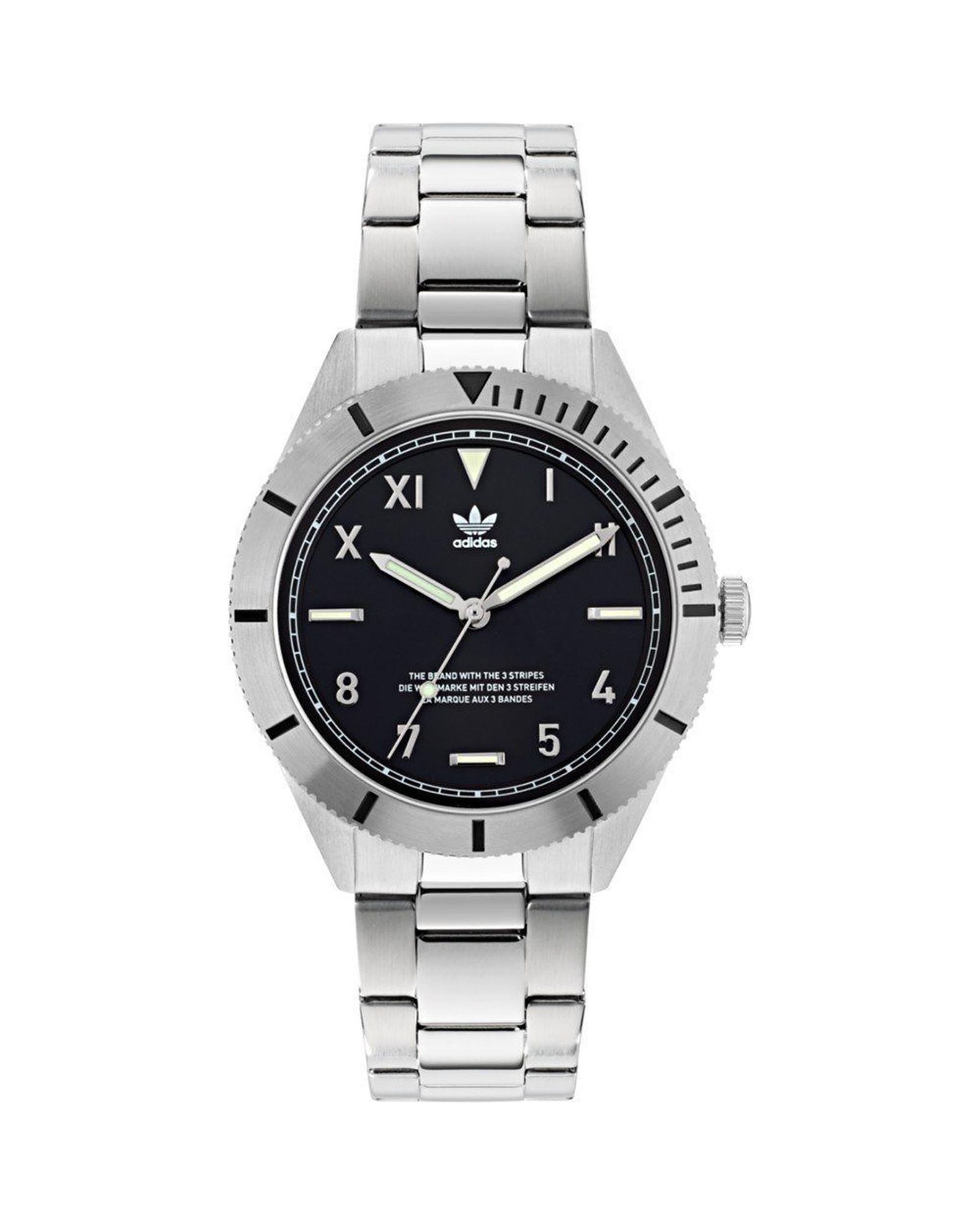 V539-ADAOFH22054AC-202506111745-00 Adidas Unisex's Gray Stainless Steel Watch - One Size - Image 1