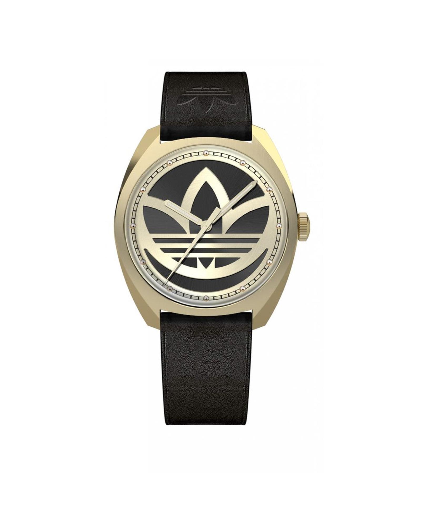 V539-ADAOFH22512AC-202506111753-00 Adidas Women's Black Leather Watch - One Size - Image 1