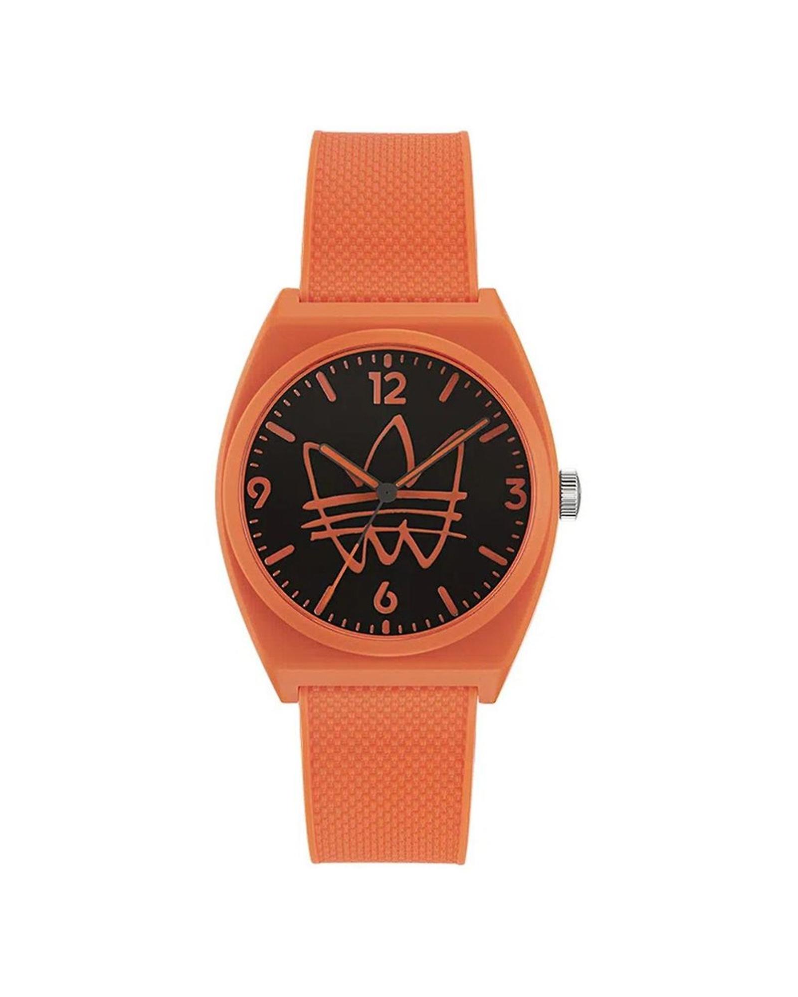 V539-ADAOST22562AC-202506111821-00 Adidas Women's Orange Silicone Watch - One Size - Image 1