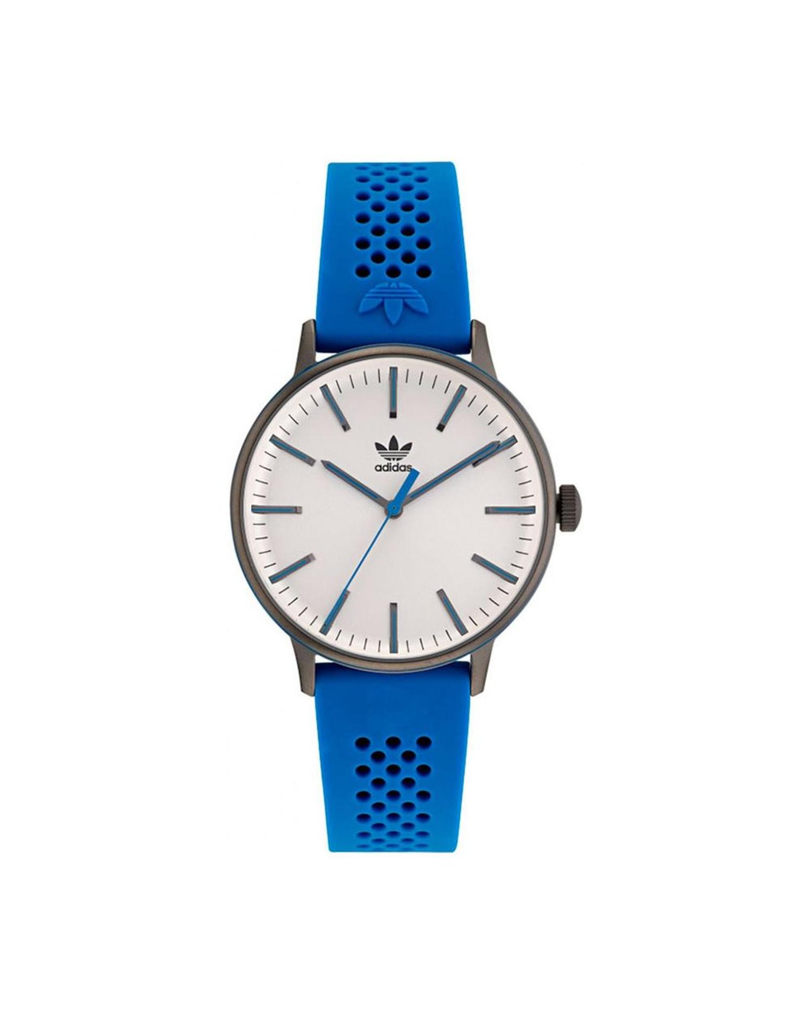 V539-ADAOSY22019AC-202506111830-00 Adidas Unisex's Blue Rubber Watch - One Size - Image 1