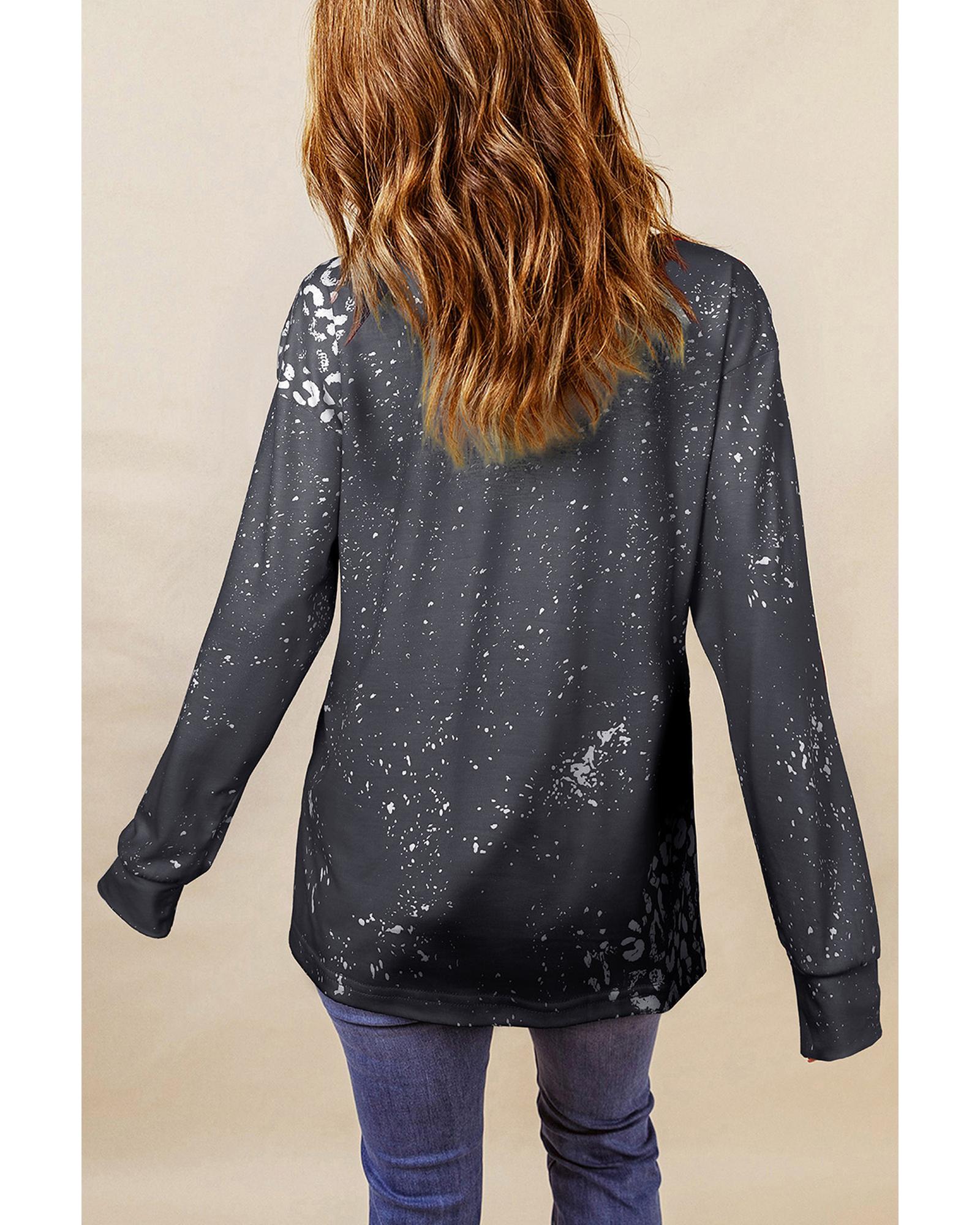 V539-AZEXDC25116136-2-L-202508270030-00 Azura Exchange Leopard Spot Pullover - L - Image 1