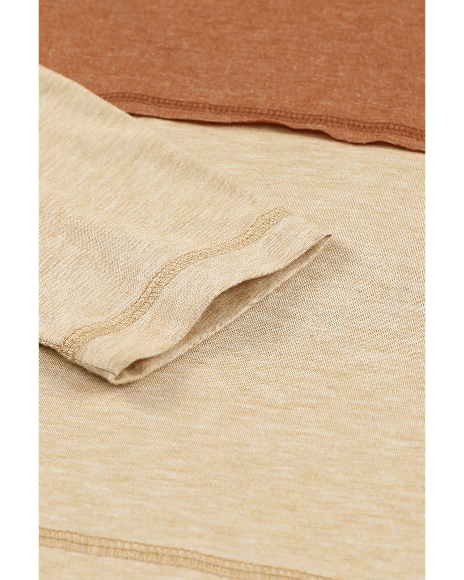 V539-AZEXDC25117808-14-2XL-202508252200-00 Azura Exchange Color Block Henley Top - 2XL - Image 1