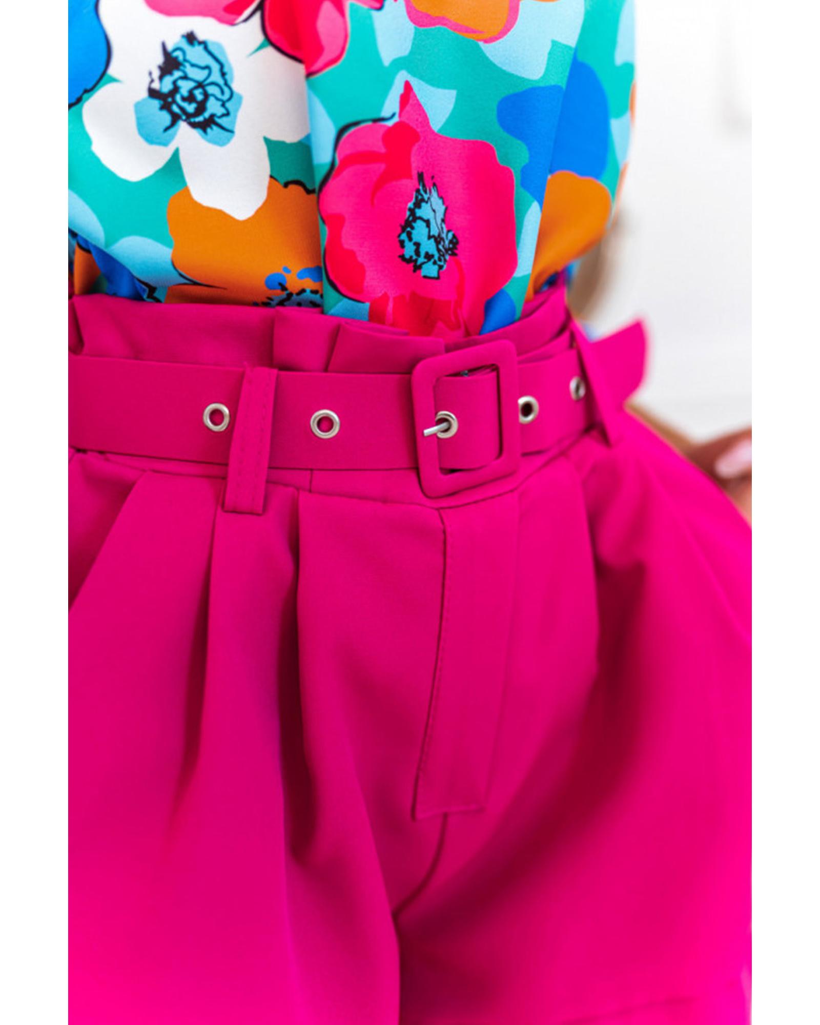 V539-AZEXDC25119409-22-L-202508262115-00 Azura Exchange Floral Print V Neck Blouse - L - Image 1