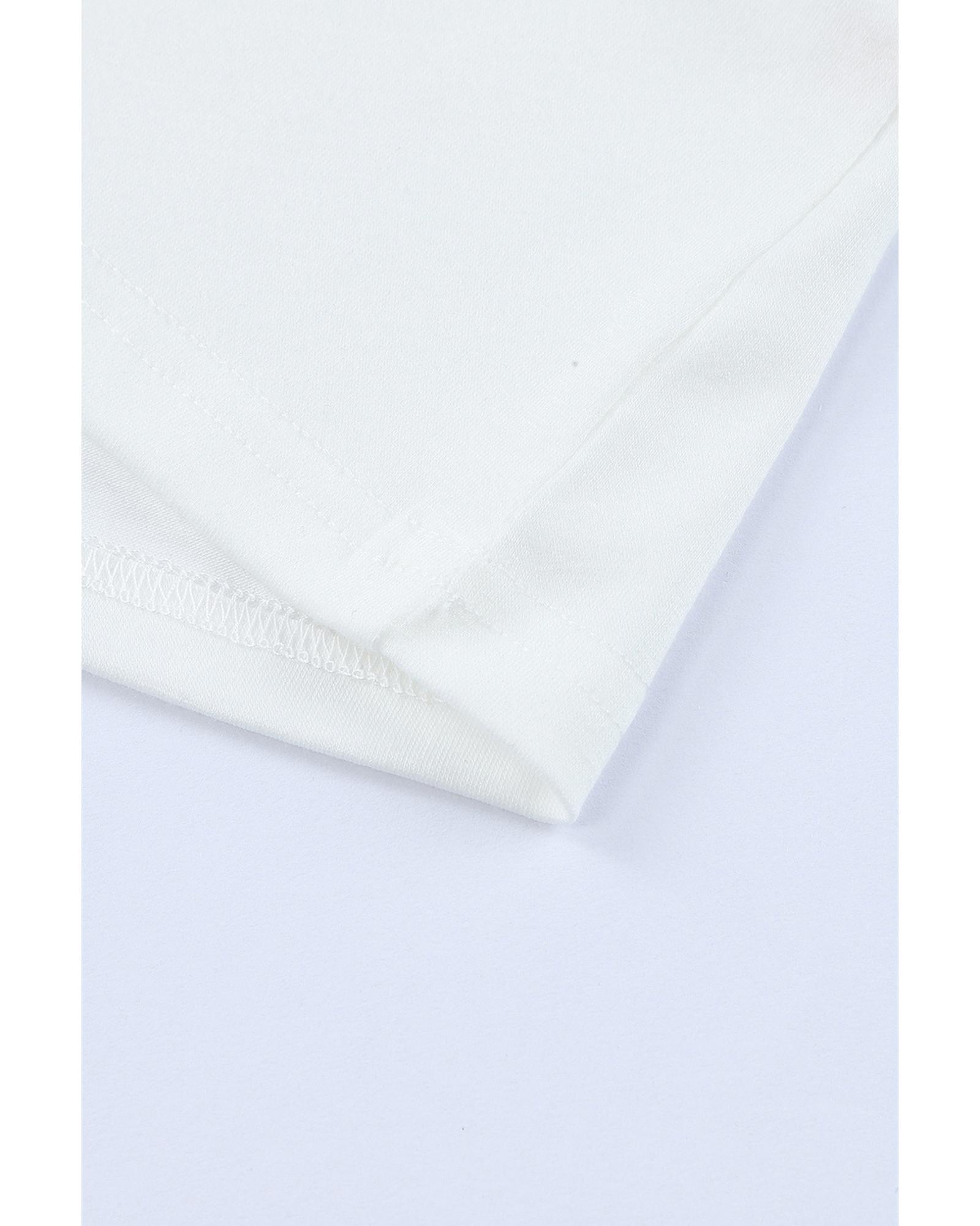 V539-AZEXDC25215200-1-M-202508261830-00 Azura Exchange Stars and Stripes V Neck Tee - M - Image 1