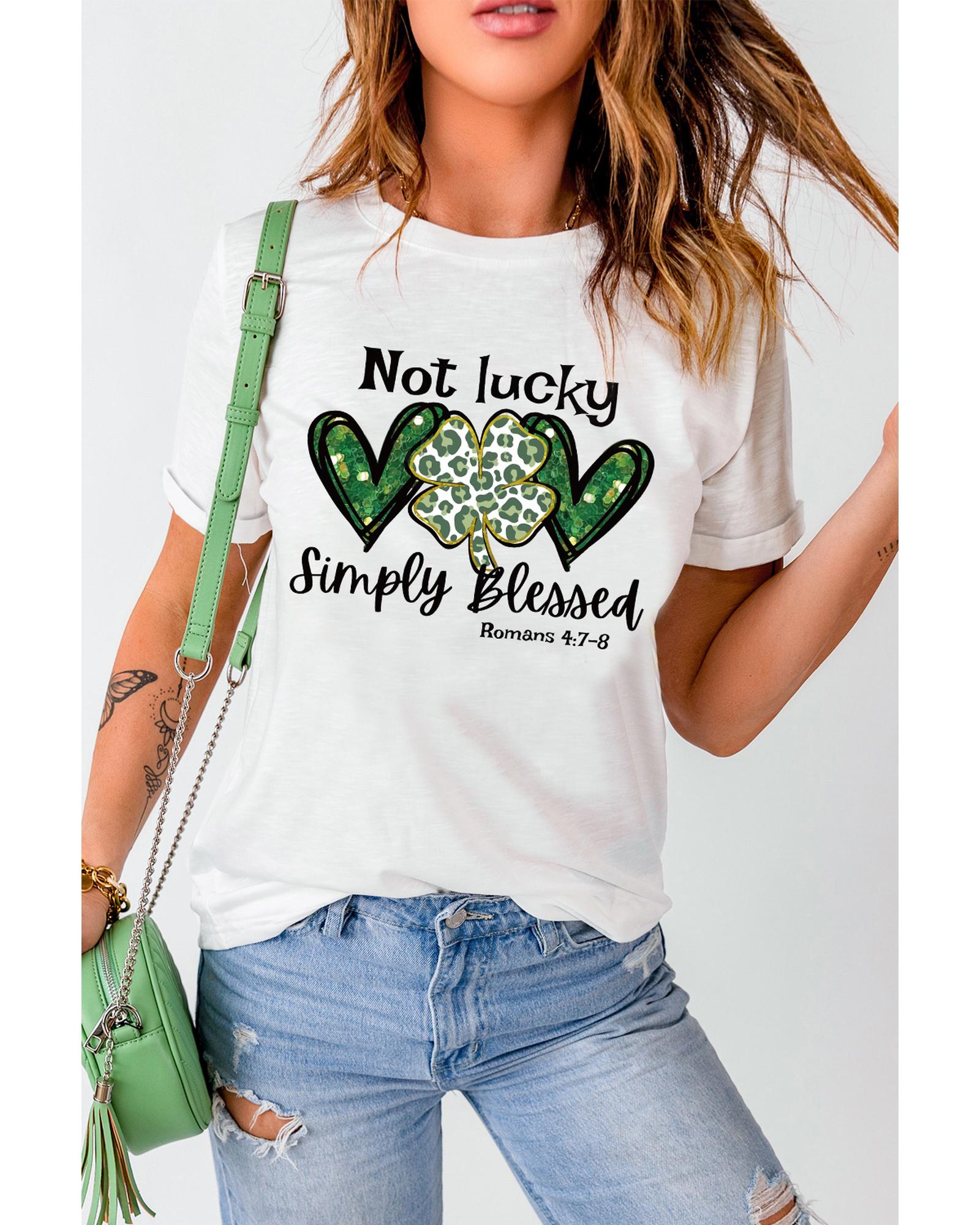 V539-AZEXDC25219636-1-L-202508290645-00 Azura Exchange Leopard Slogan Graphic Tee - L - Image 1