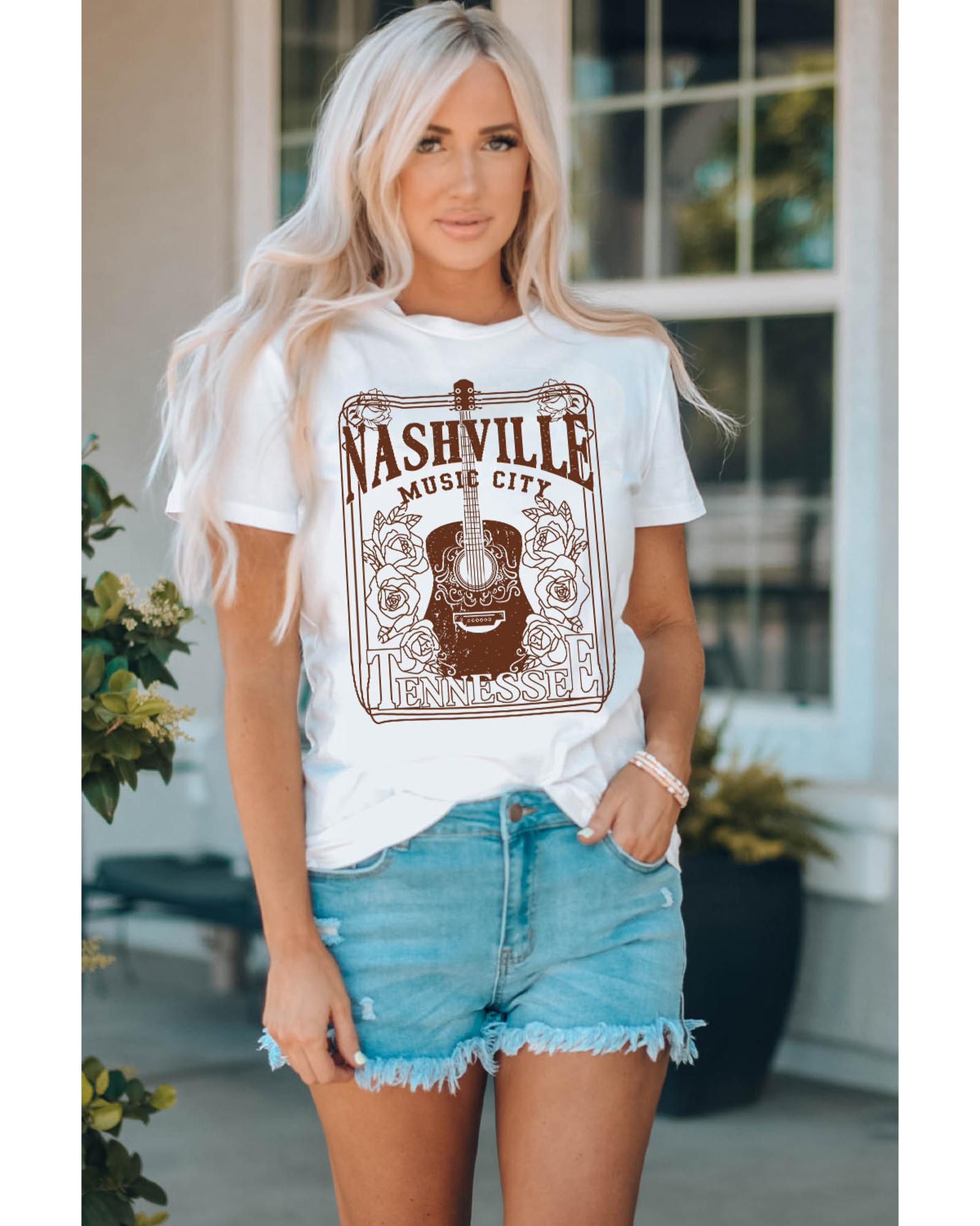 V539-AZEXDC25220605-1-2XL-202508272230-00 Azura Exchange Nashville Music City Graphic Tee - 2XL - Image 1