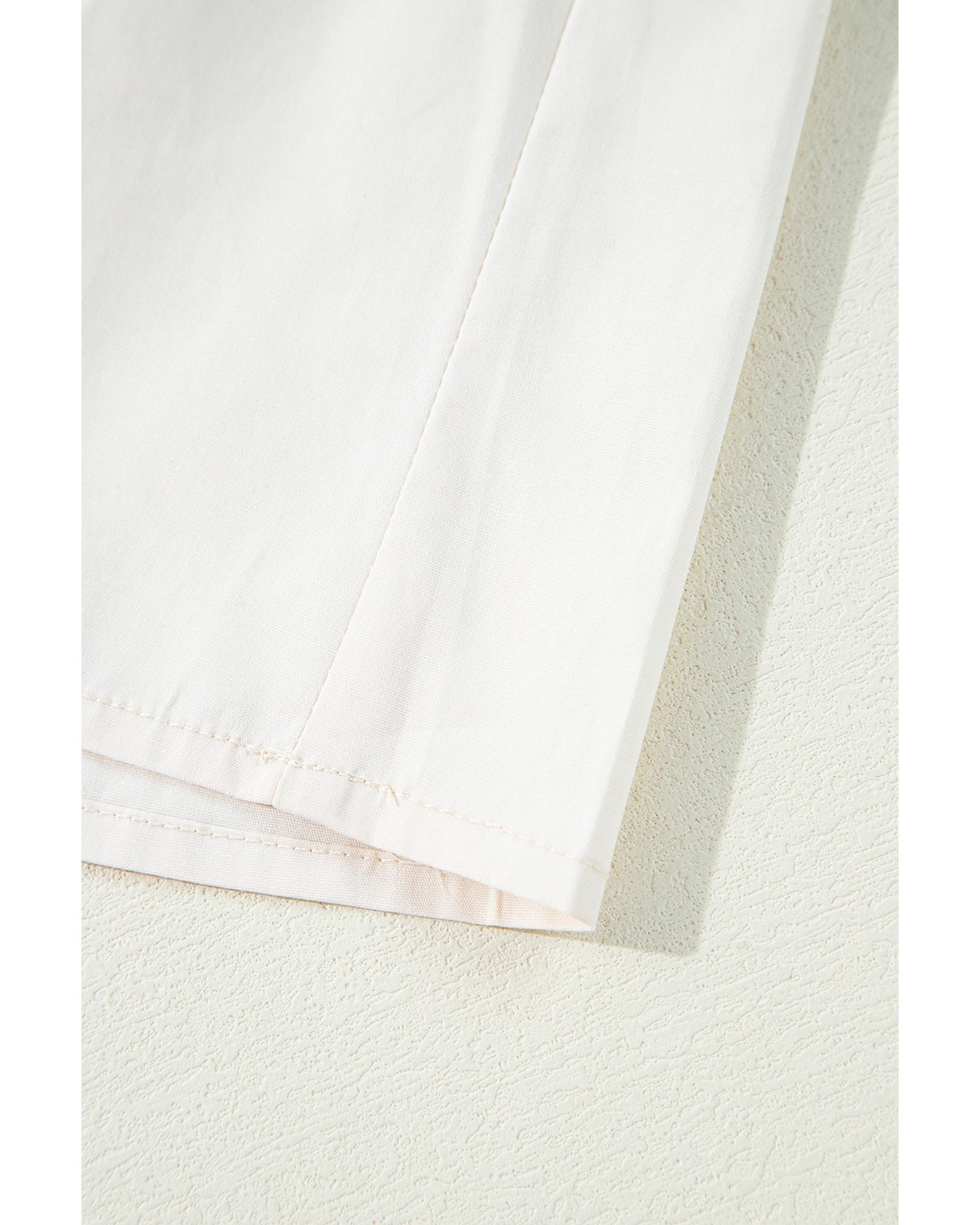 V539-AZEXDC6118832-P609-L-202508282125-00 Jungle Green Sweatshirt Poplin Mini Dress - L - Image 1