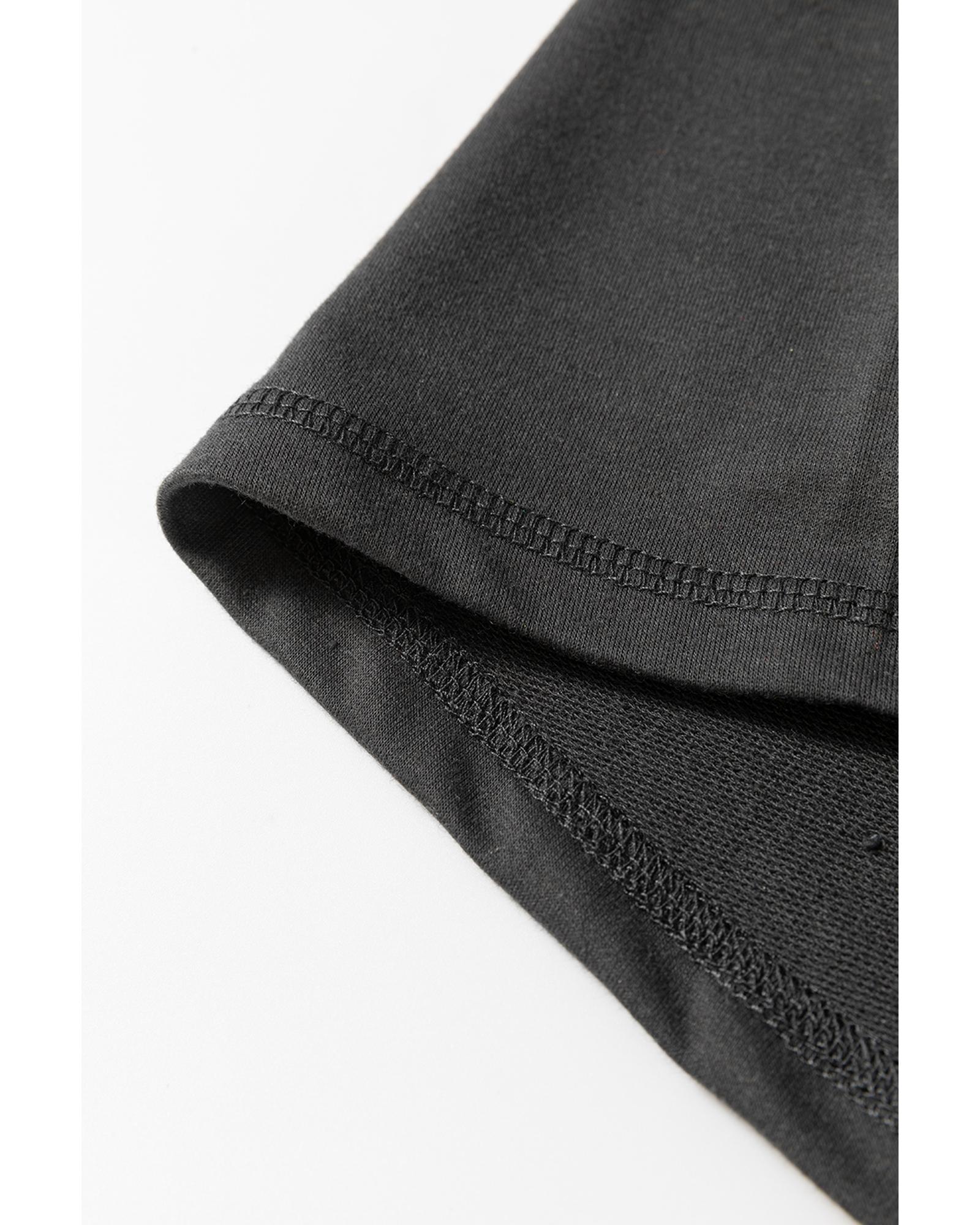 V539-AZEXDC7713211-P4011-XL-202508301020-00 Carbon Grey Cargo Pockets Drawstring Sweatpants - XL - Image 1