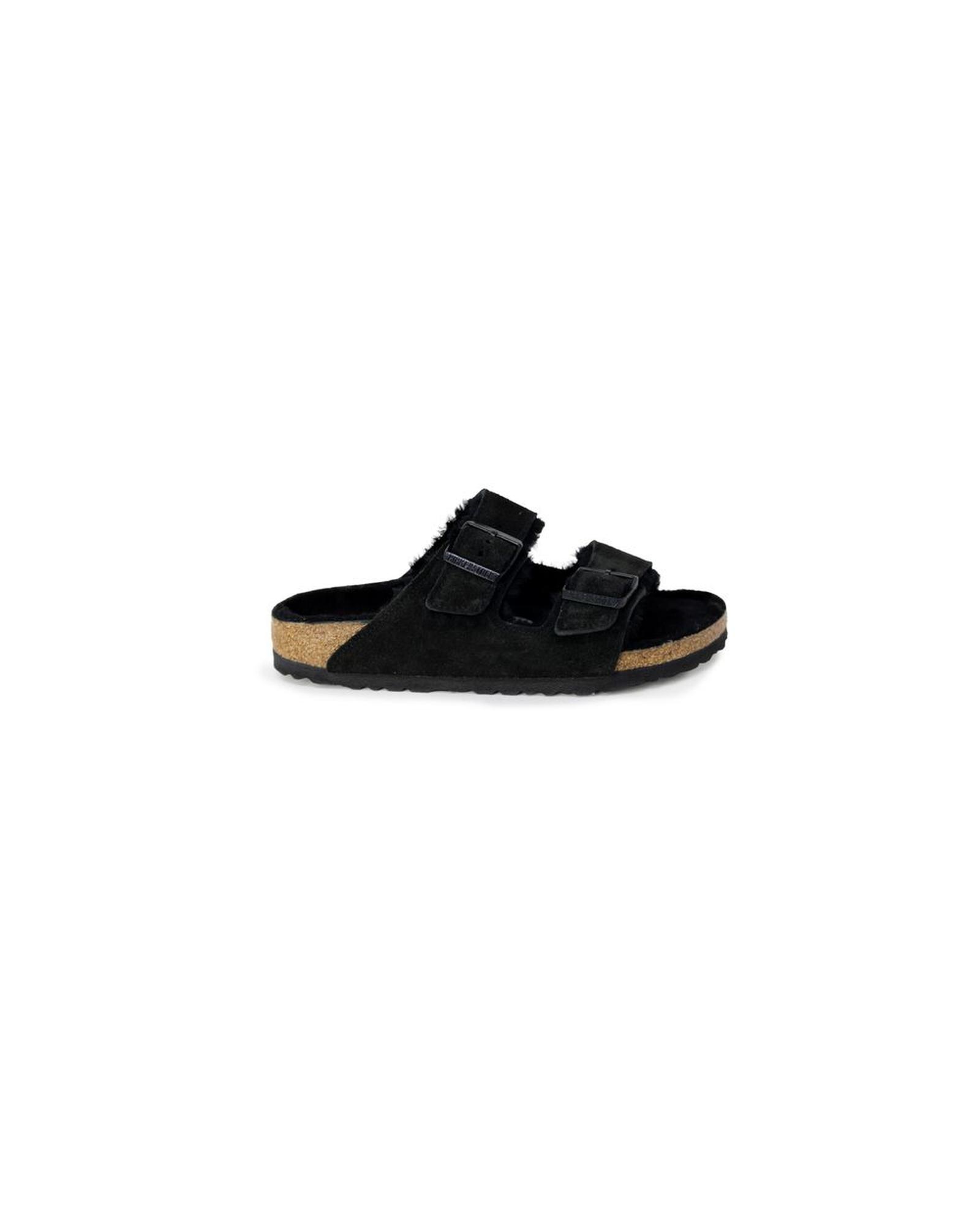 V539-BI-11890700009-EU37US7-202506160020-00 Birkenstock Women's Black Suede Sandal - 37 EU - Image 1