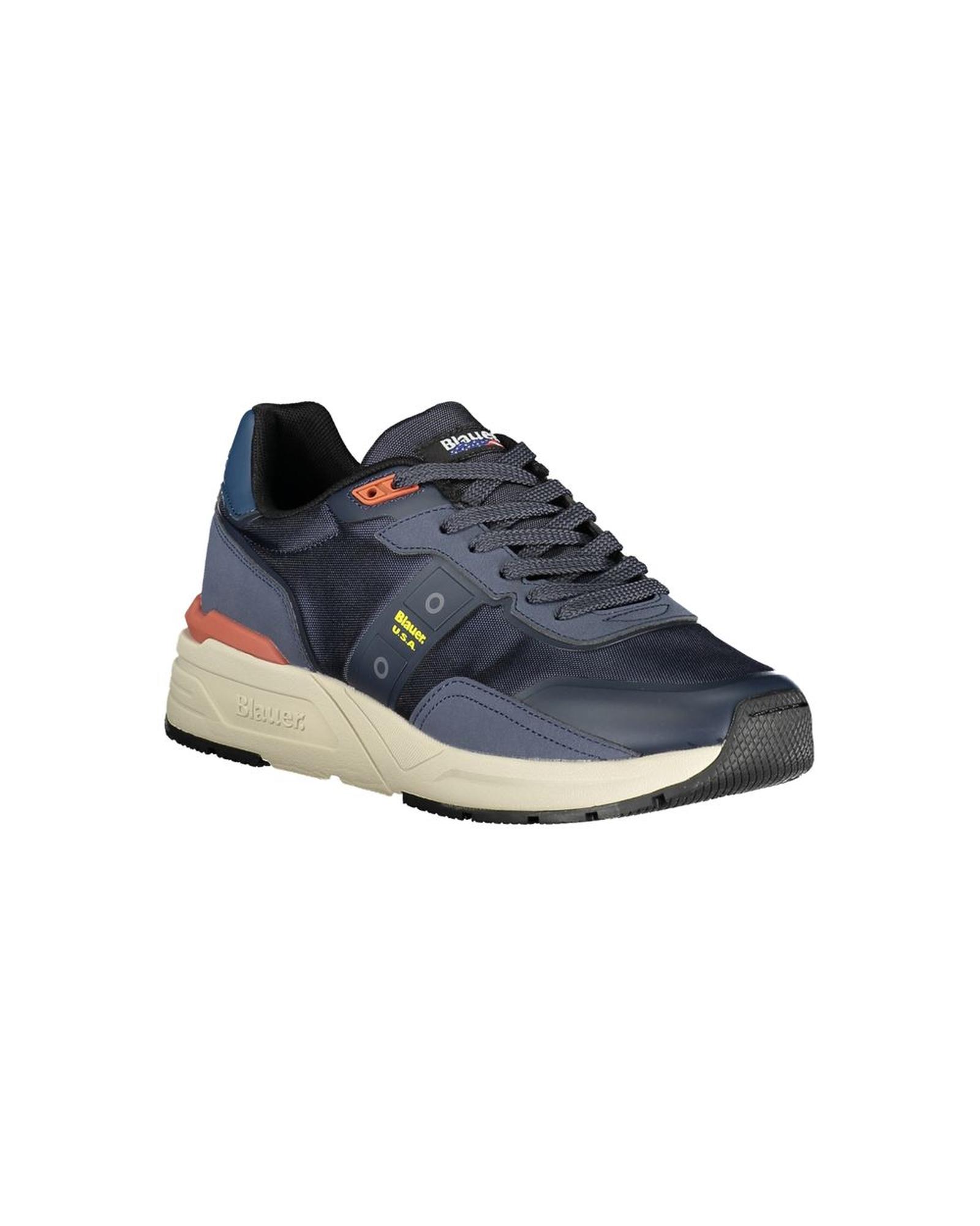V539-BL-32116-EU42US9-202506191917-00 Blauer Men's Blue Polyester Sneaker - 42 EU - Image 1