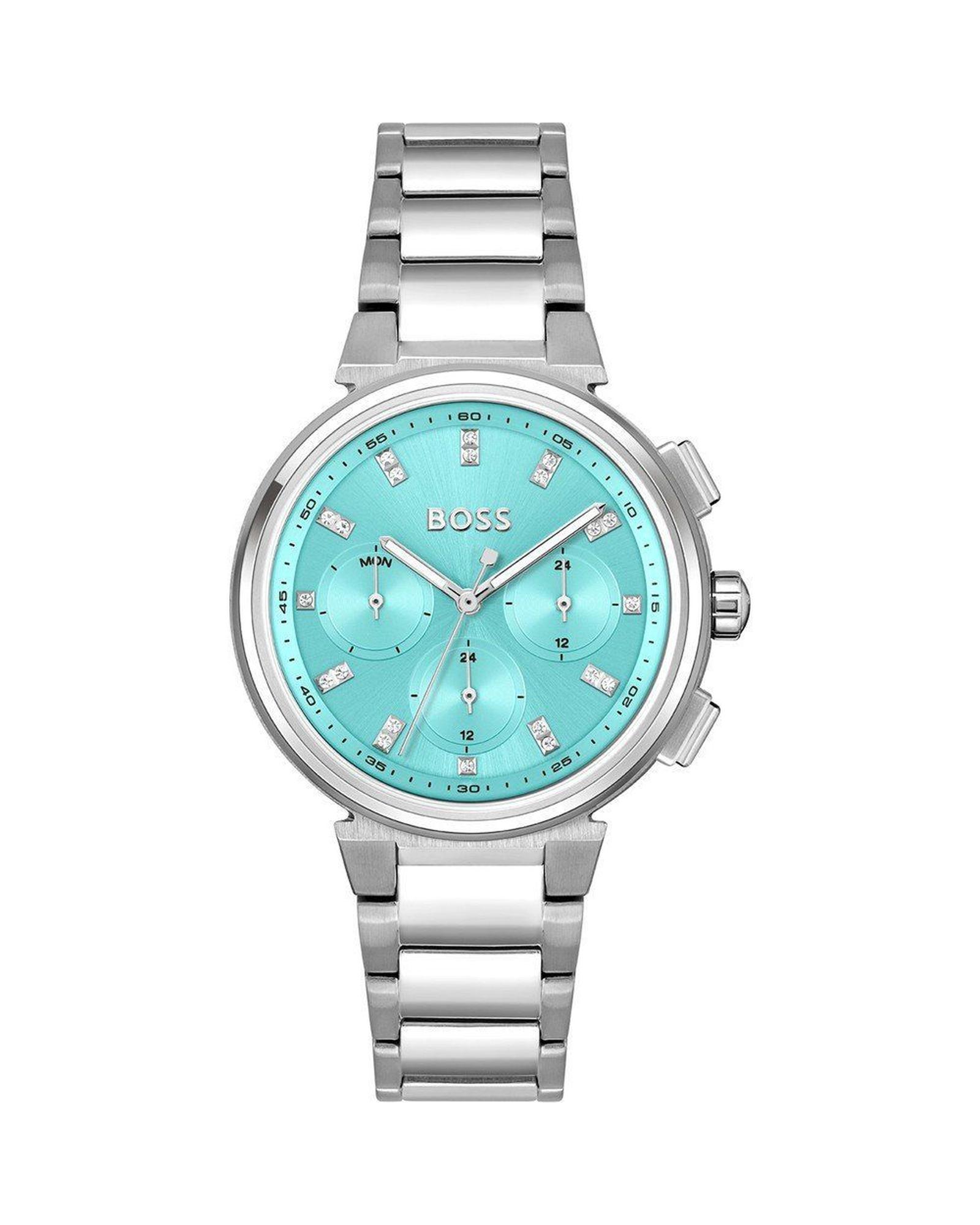 V539-BO1502763AC-202506160011-00 Hugo Boss Women's Silver Stainless Steel Watch - One Size - Image 1