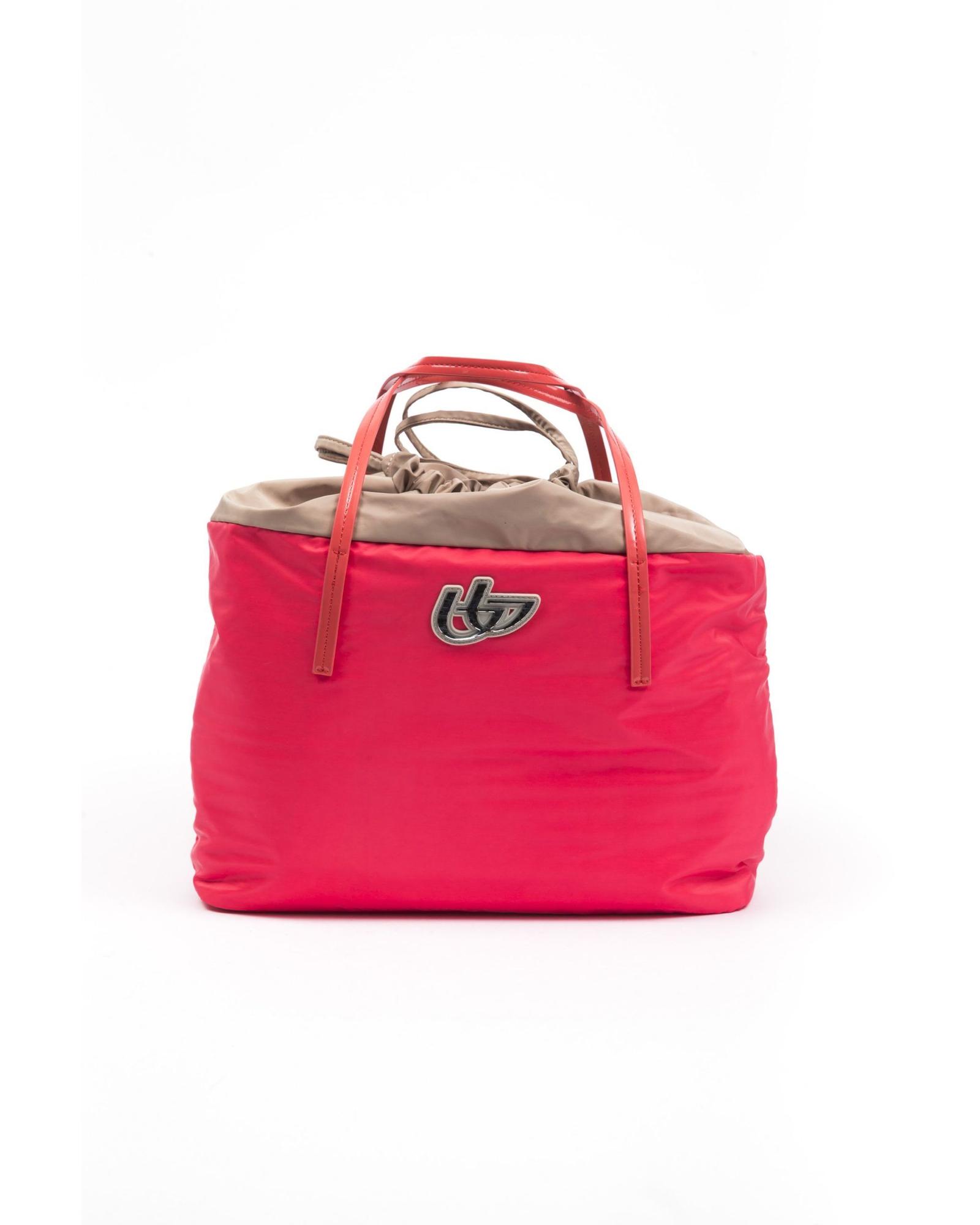 V539-BY-17748-202506160611-00 BYBLOS Women's Elegant Fabric and Patent Shopper Tote - One Size - Image 1