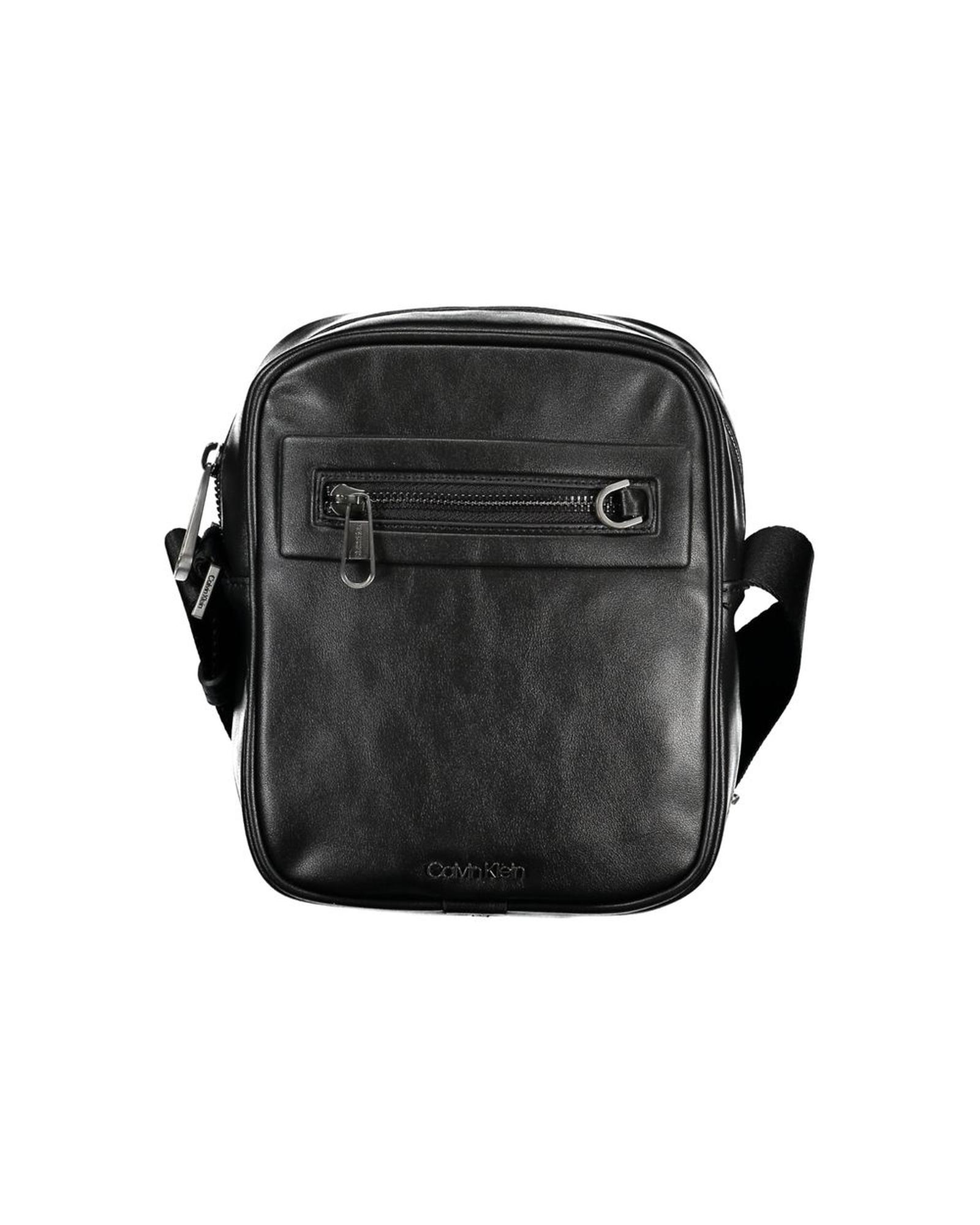 V539-CA-25948-202506160946-00 Calvin Klein Men's Black Polyester Shoulder Bag - One Size - Image 1