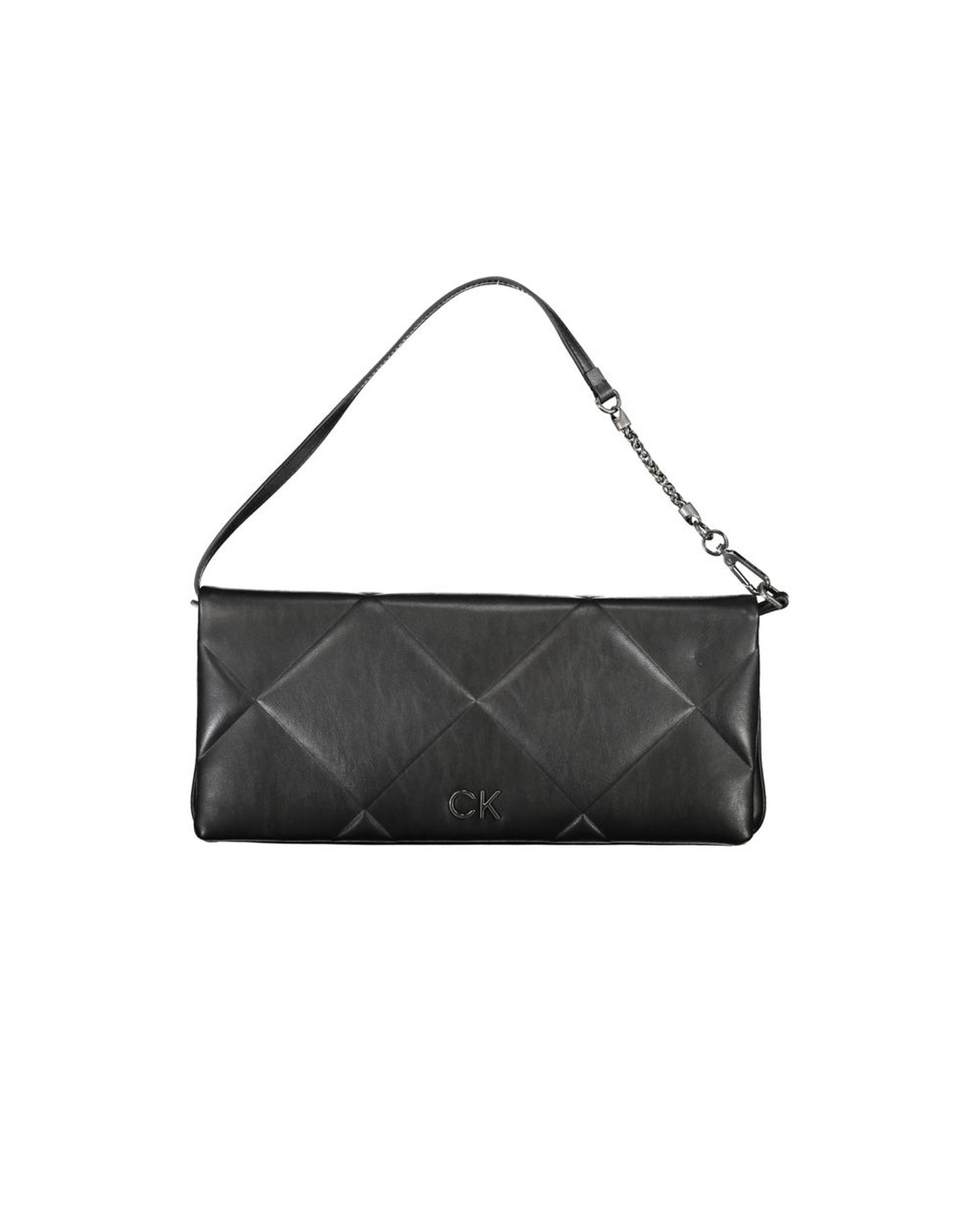 V539-CA-26002-202506160630-00 Calvin Klein Women's Black Polyester Handbag - One Size - Image 1