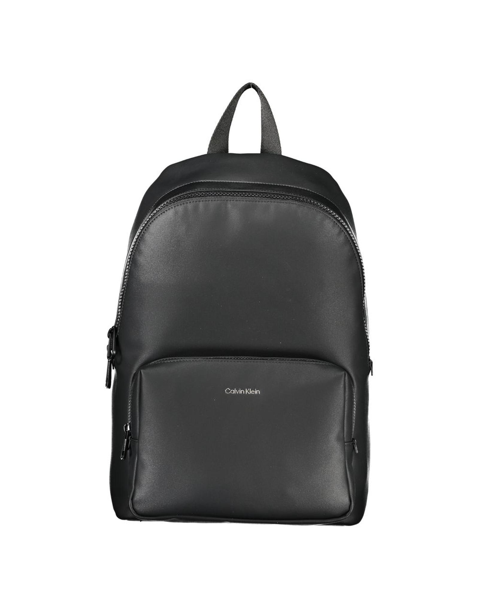 V539-CA-26059-202506160646-00 Calvin Klein Men's Black Polyester Backpack - One Size - Image 1