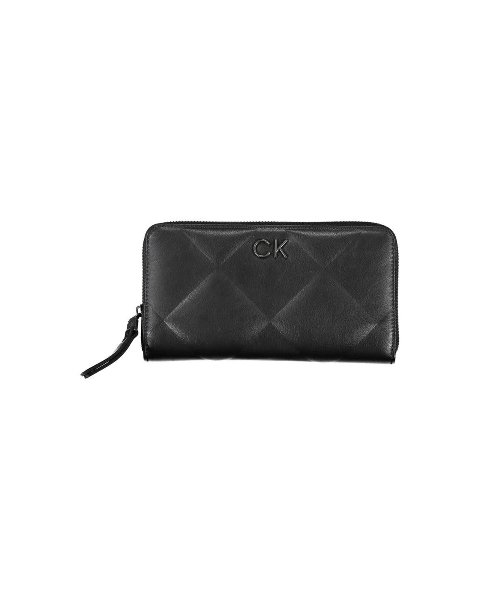 V539-CA-26214-202506160654-00 Calvin Klein Women's Black Polyester Wallet - One Size - Image 1