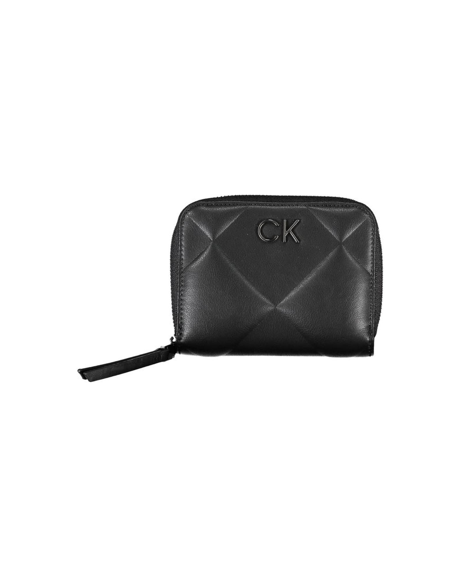 V539-CA-26277-202506160711-00 Calvin Klein Women's Black Polyester Wallet - One Size - Image 1