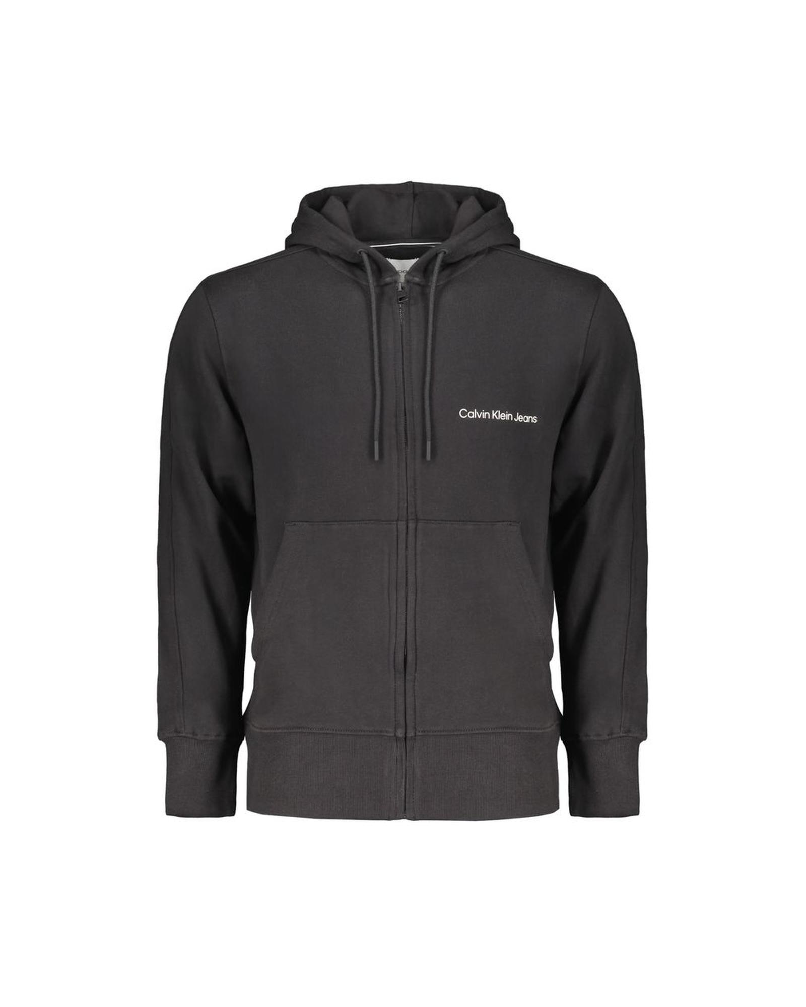 V539-CA-29487-XL-202506161230-00 Calvin Klein Men's Black Cotton Sweater - XL - Image 1