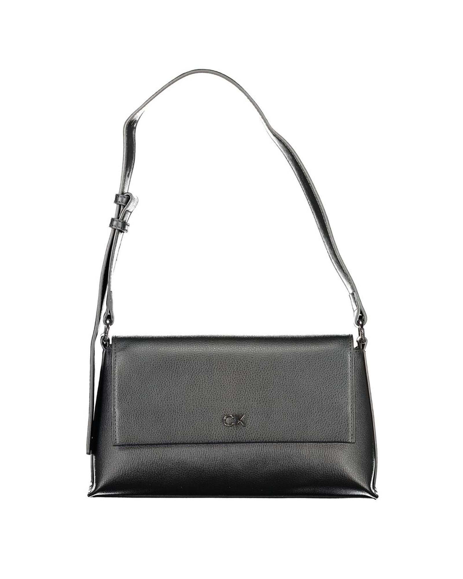 V539-CA-30945-202506161127-00 Calvin Klein Women's Black Polyester Handbag - One Size - Image 1
