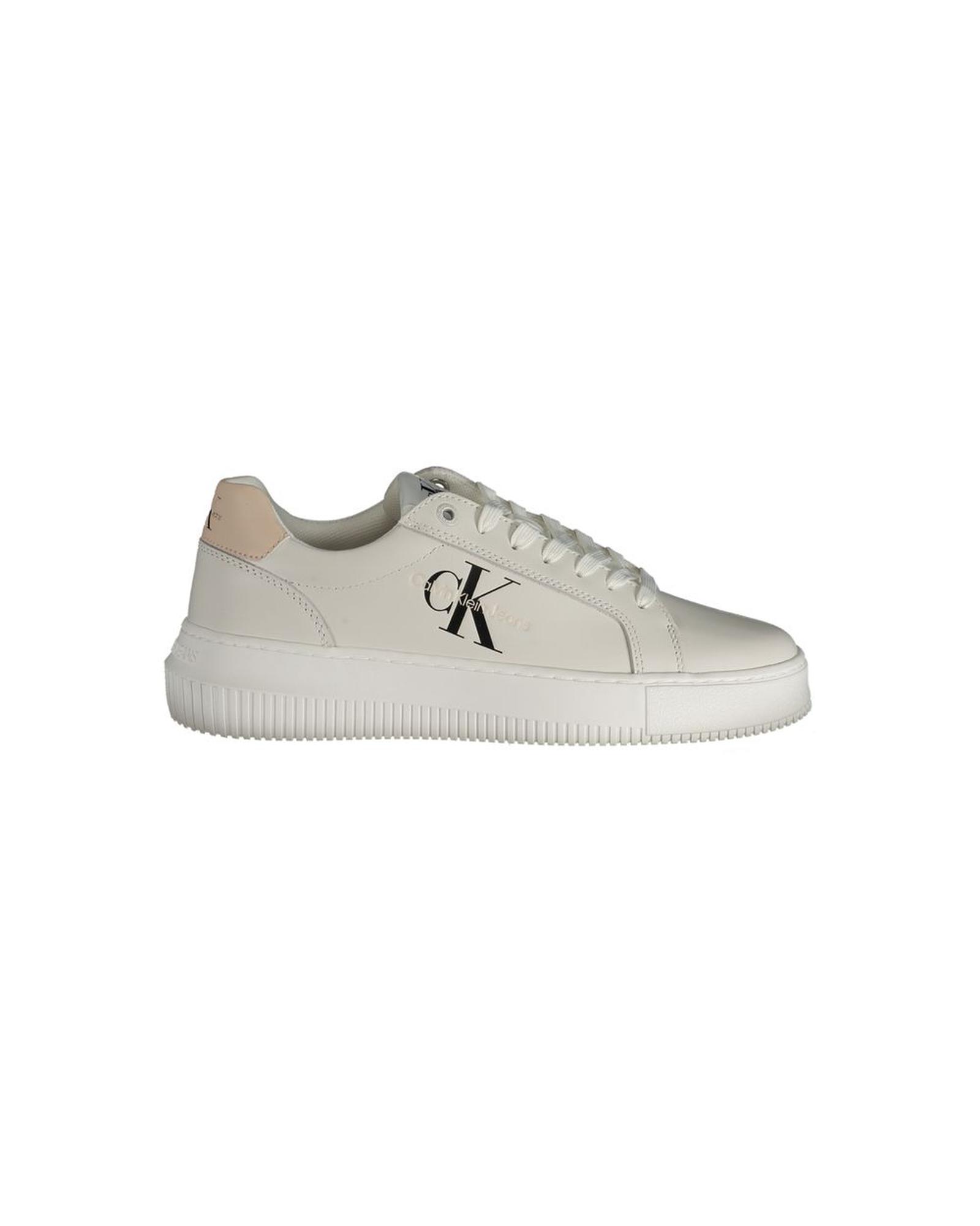 V539-CA-31275-EU40US10-202506161135-00 Calvin Klein Women's White Polyester Sneaker - 40 EU - Image 1
